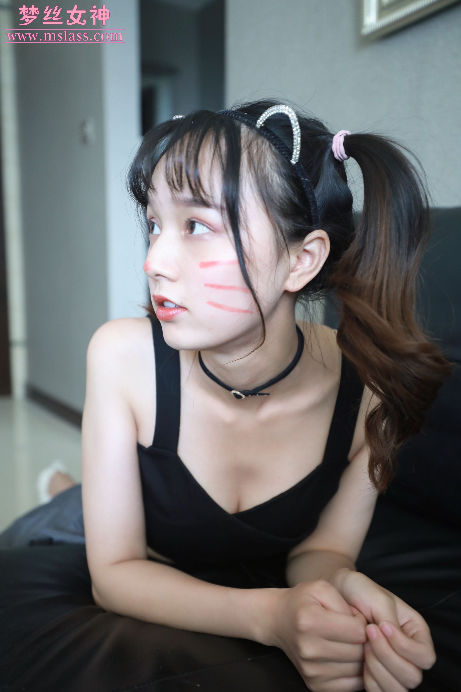 [梦丝女神MSLASS]  玥玥 家居小淑女