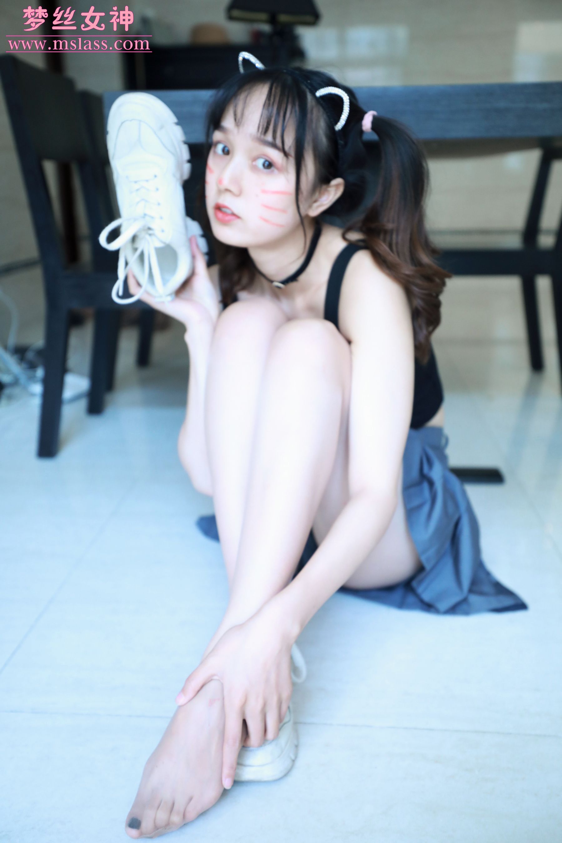 [梦丝女神MSLASS]  玥玥 家居小淑女