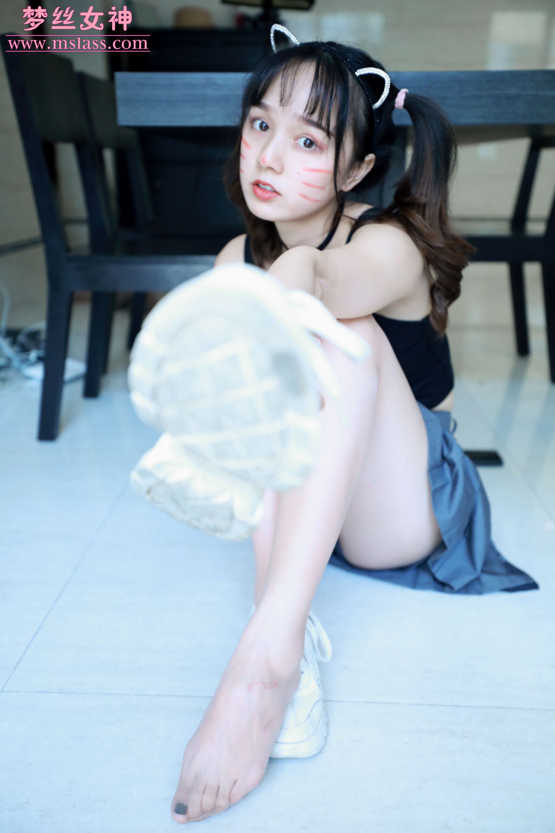 [梦丝女神MSLASS]  玥玥 家居小淑女