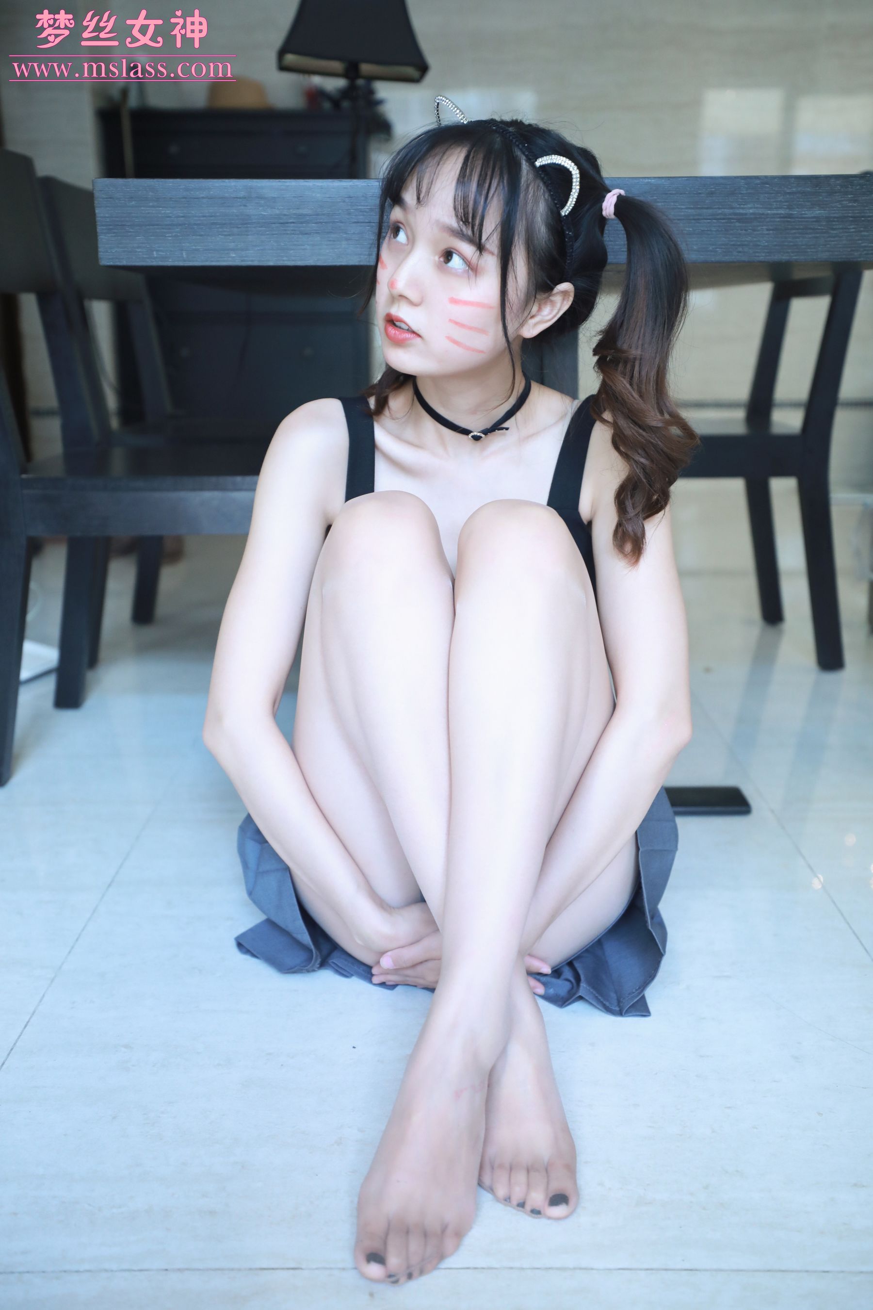 [梦丝女神MSLASS]  玥玥 家居小淑女