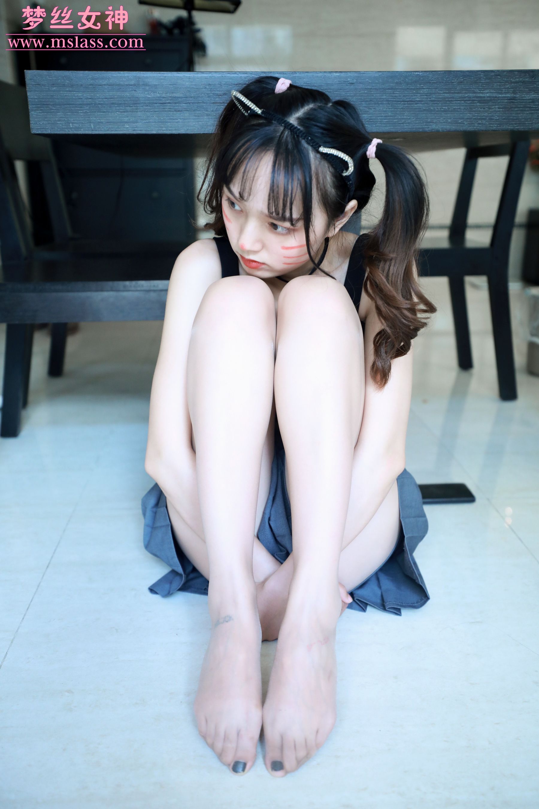 [梦丝女神MSLASS]  玥玥 家居小淑女