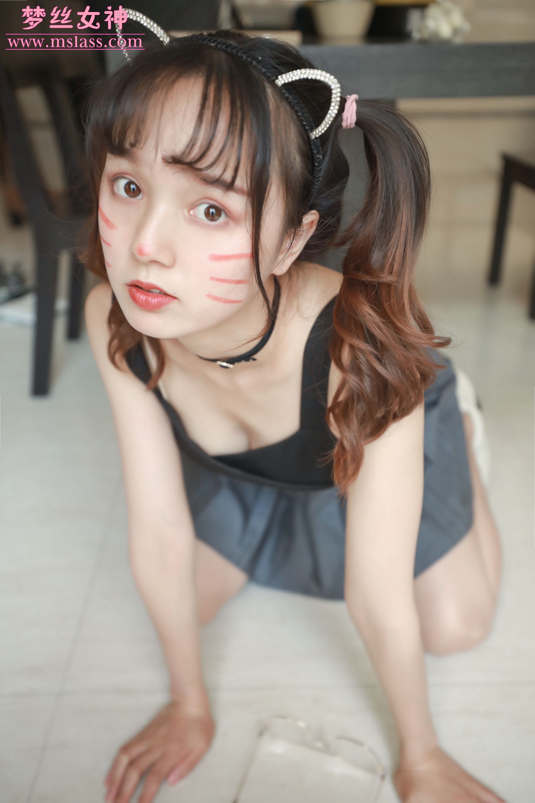 [梦丝女神MSLASS]  玥玥 家居小淑女