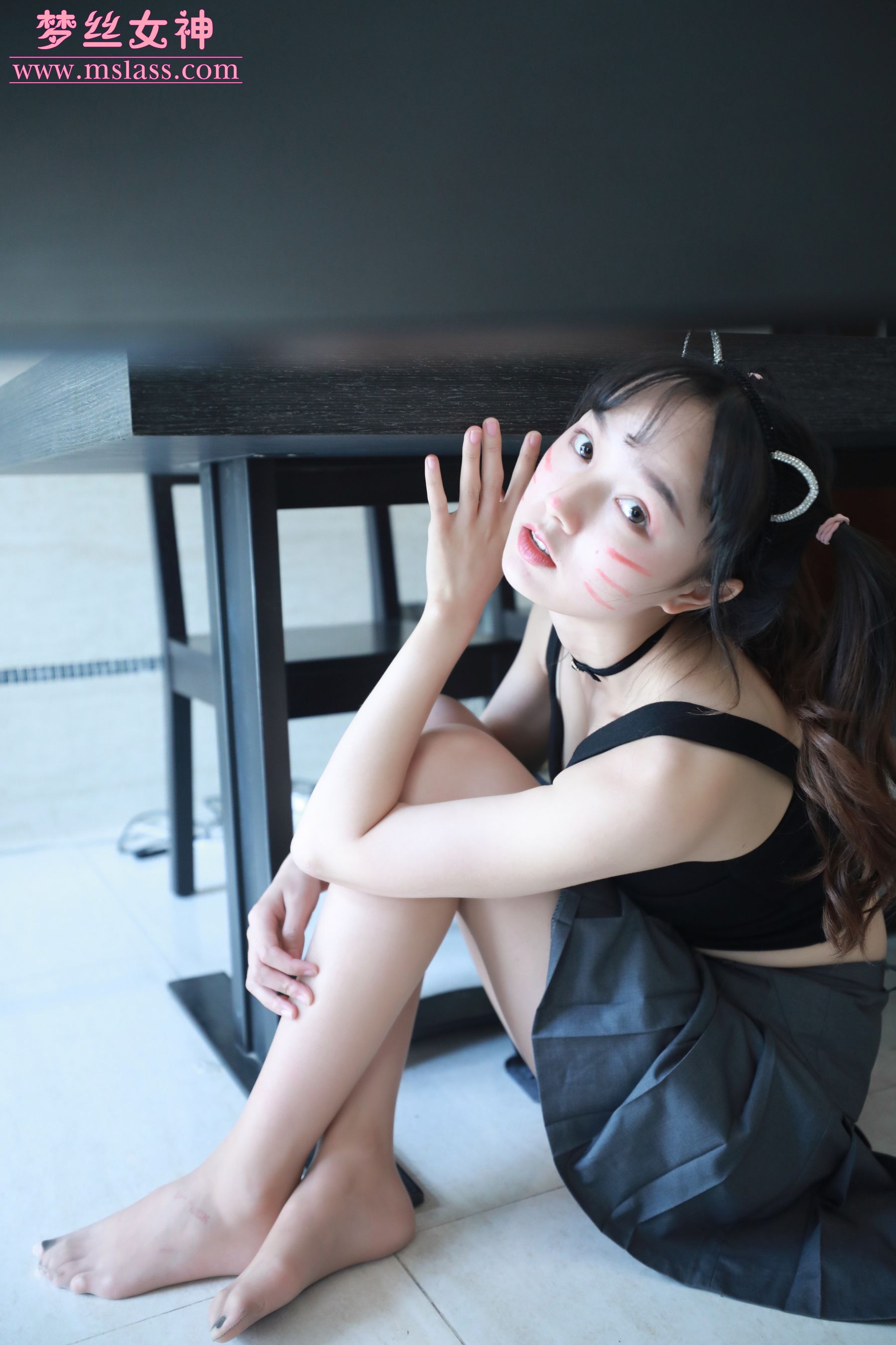 [梦丝女神MSLASS]  玥玥 家居小淑女