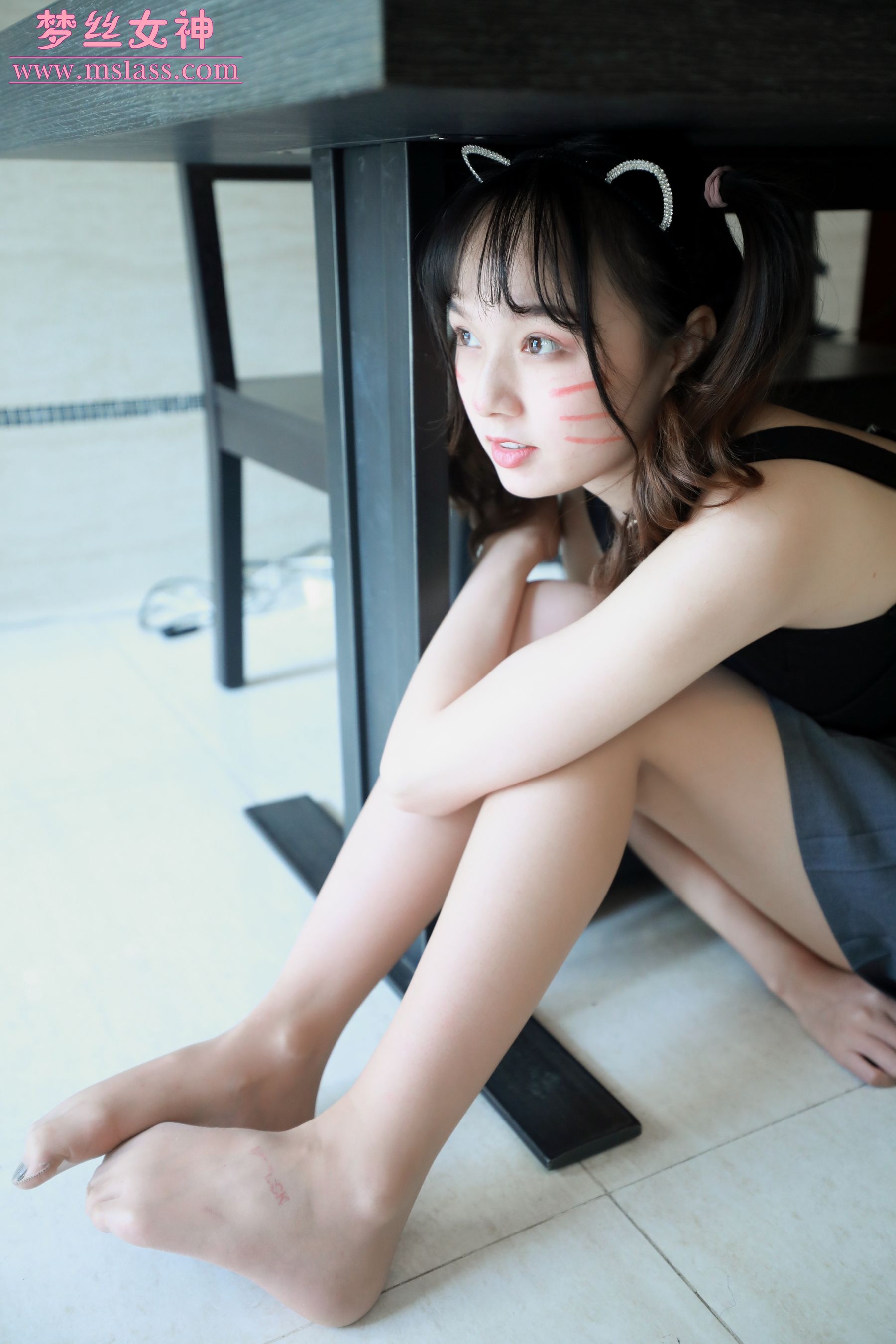 [梦丝女神MSLASS]  玥玥 家居小淑女