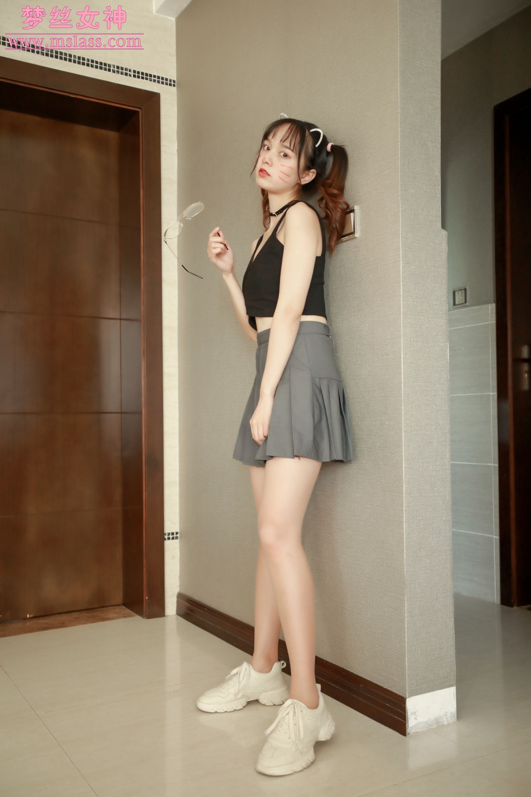 [梦丝女神MSLASS]  玥玥 家居小淑女