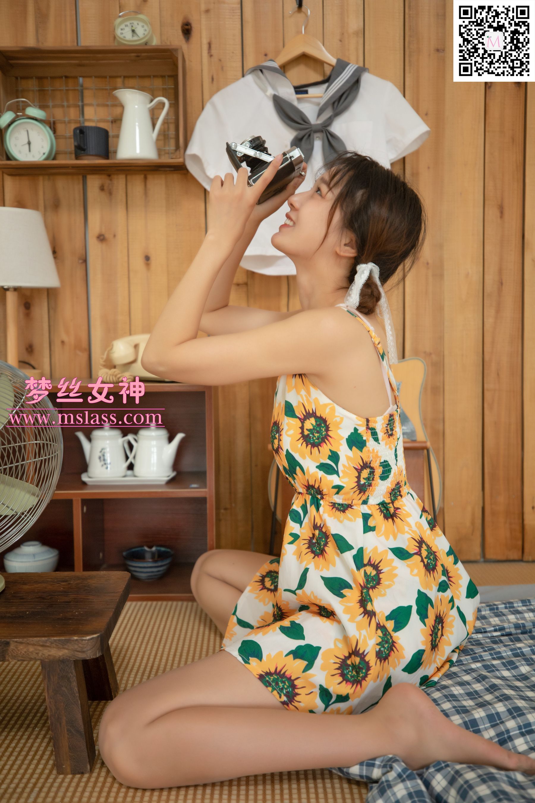 [梦丝女神MSLASS]  玥玥 村落