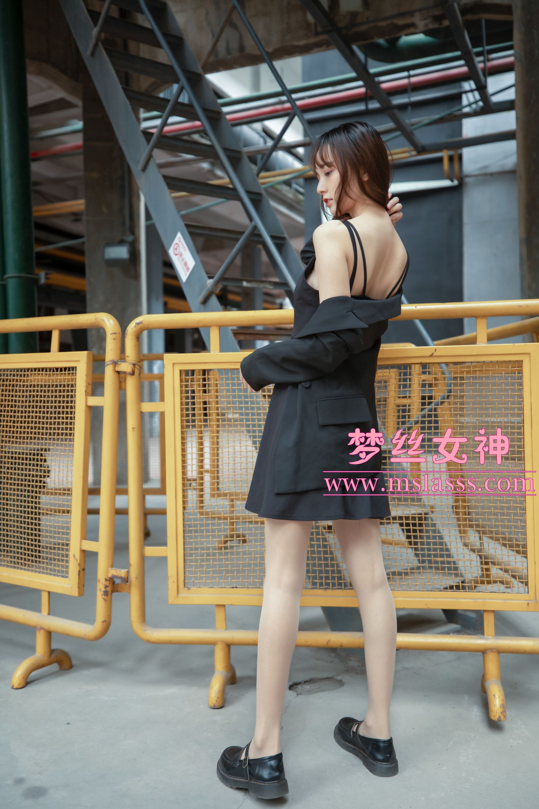 [梦丝女神MSLASS]  玥玥 火车超自然系