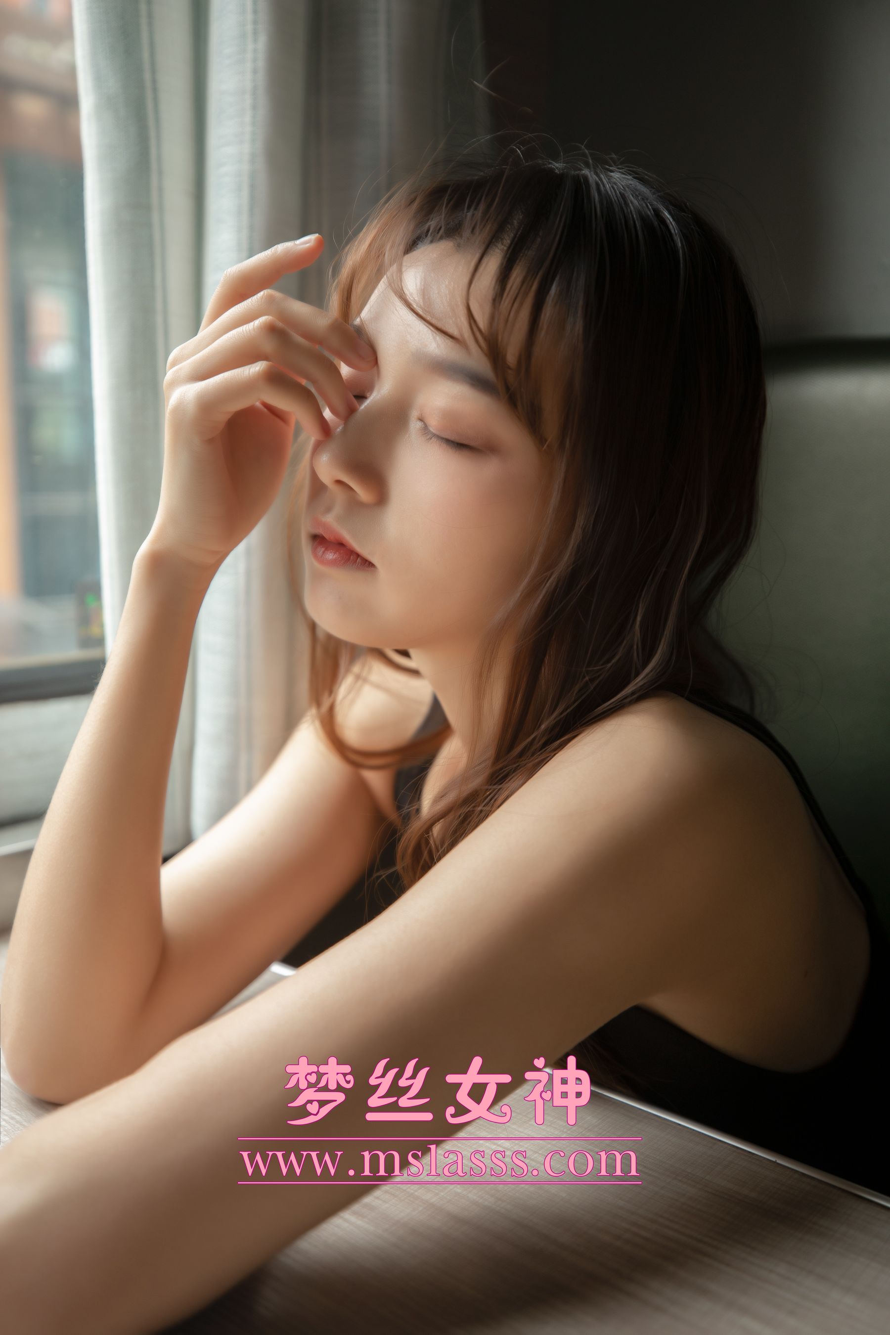 [梦丝女神MSLASS]  玥玥 火车超自然系