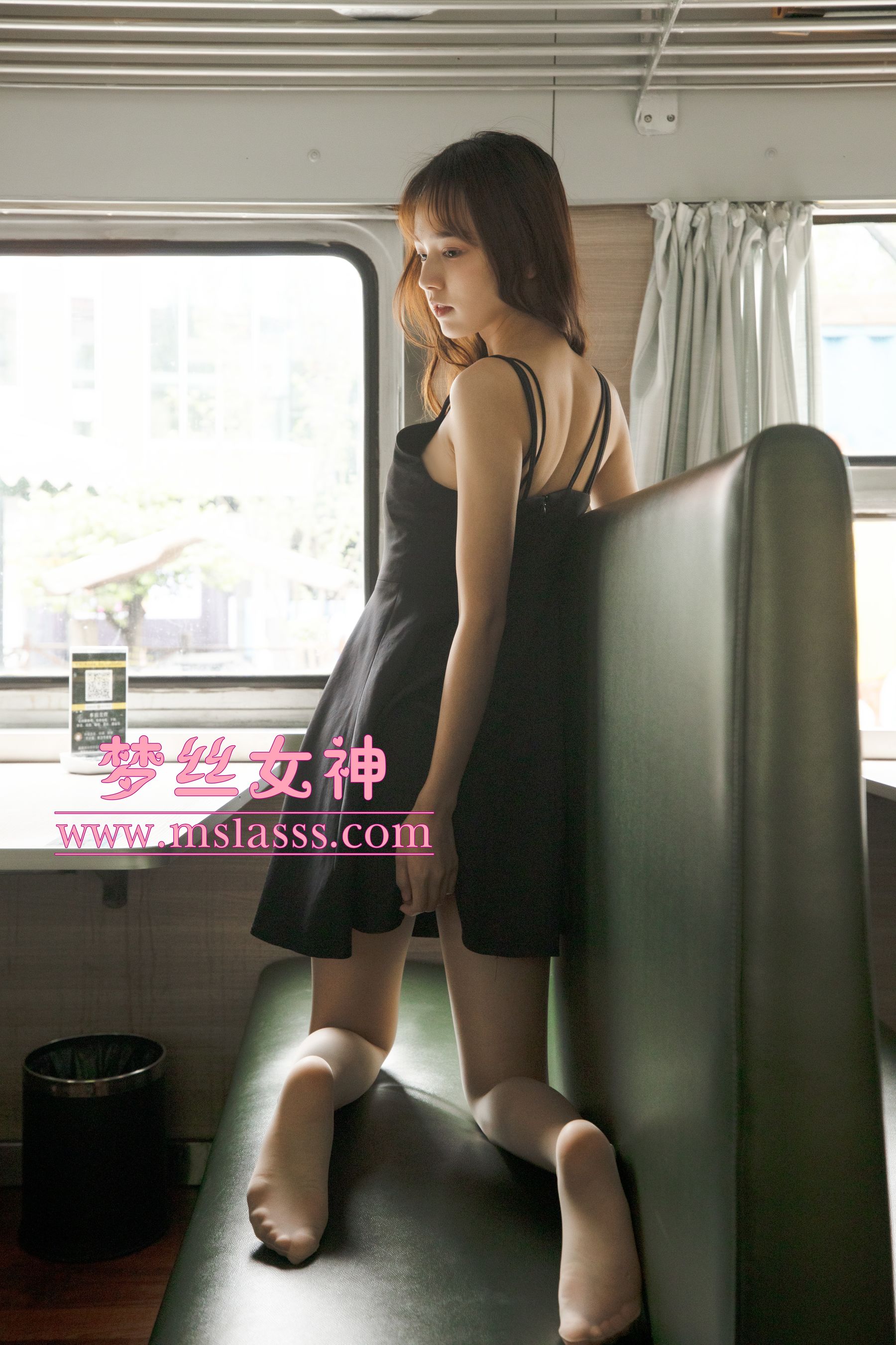[梦丝女神MSLASS]  玥玥 火车超自然系