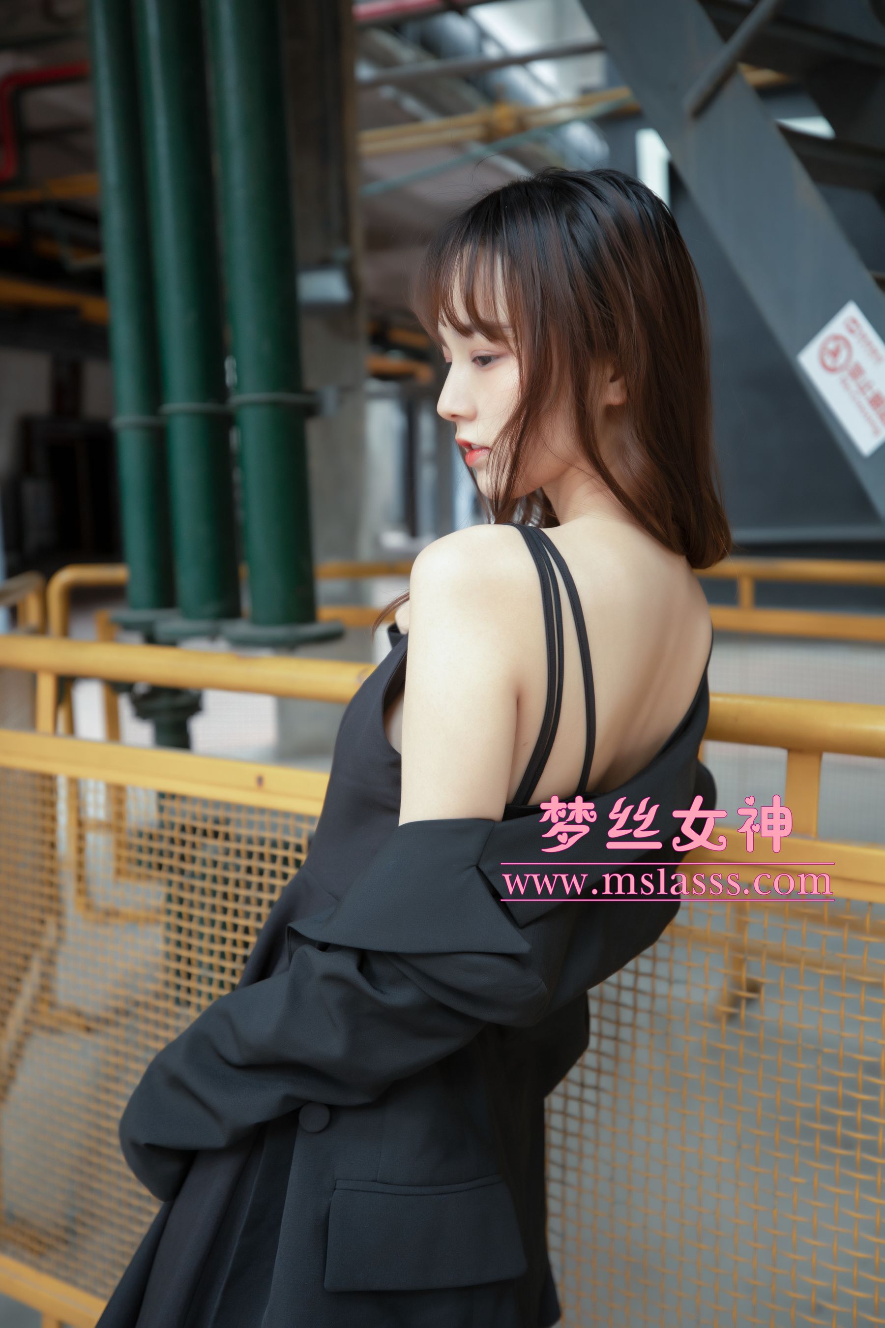 [梦丝女神MSLASS]  玥玥 火车超自然系