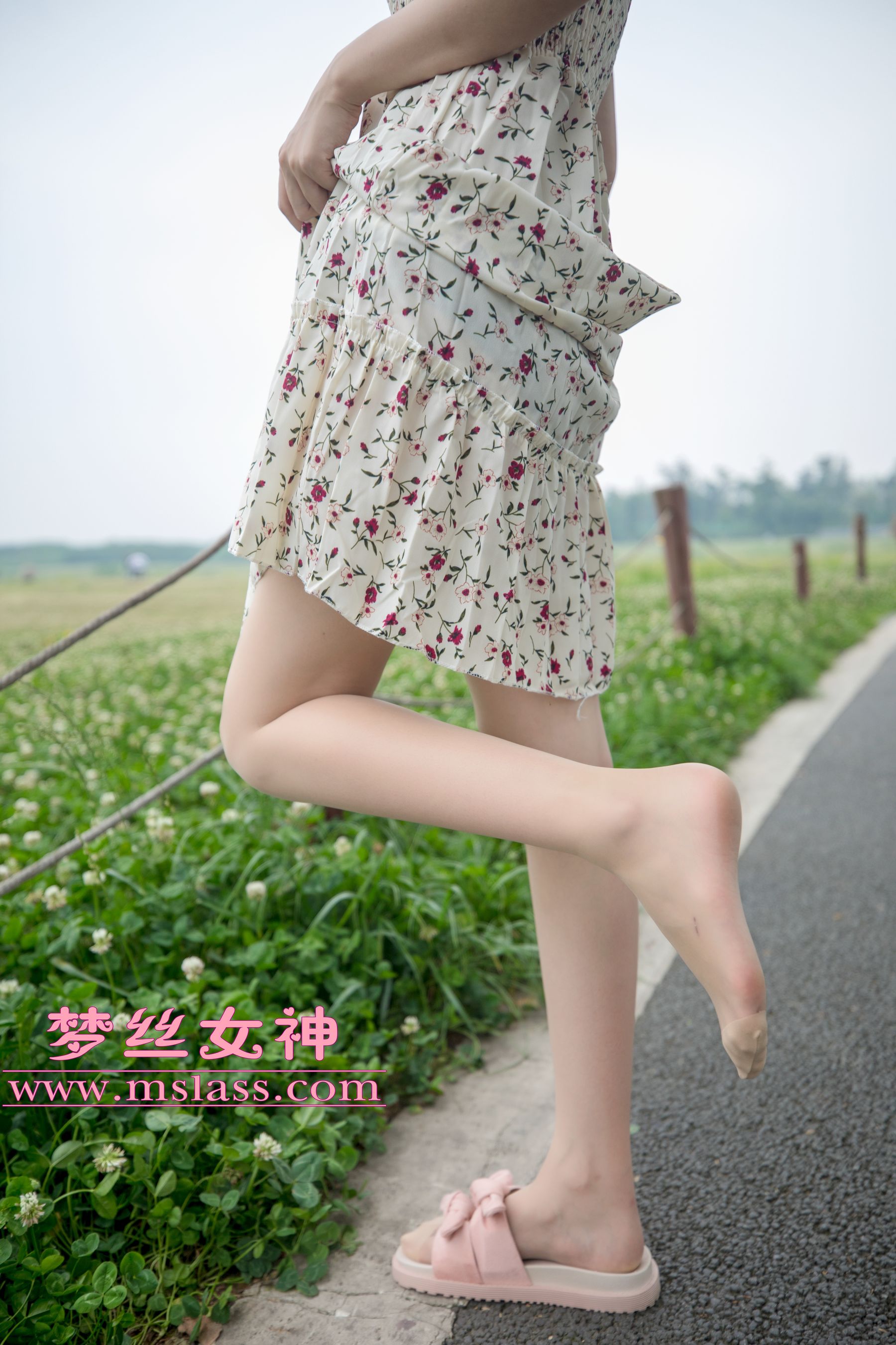 [梦丝女神MSLASS]  玥玥 田园的萌妹