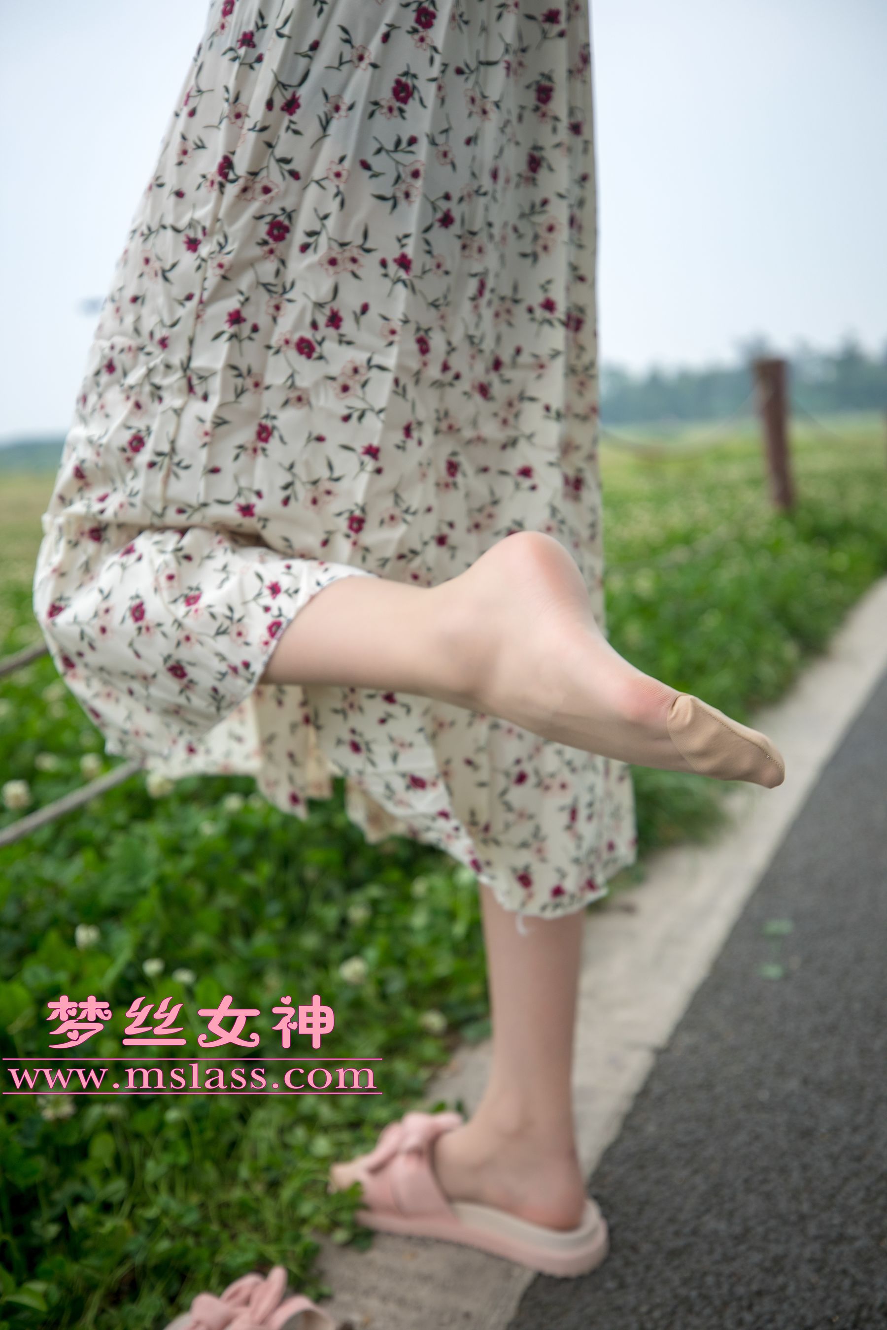 [梦丝女神MSLASS]  玥玥 田园的萌妹