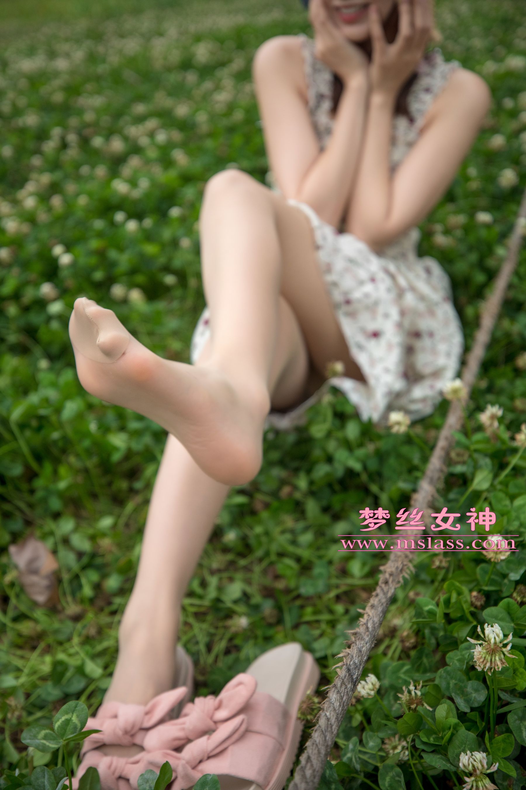 [梦丝女神MSLASS]  玥玥 田园的萌妹