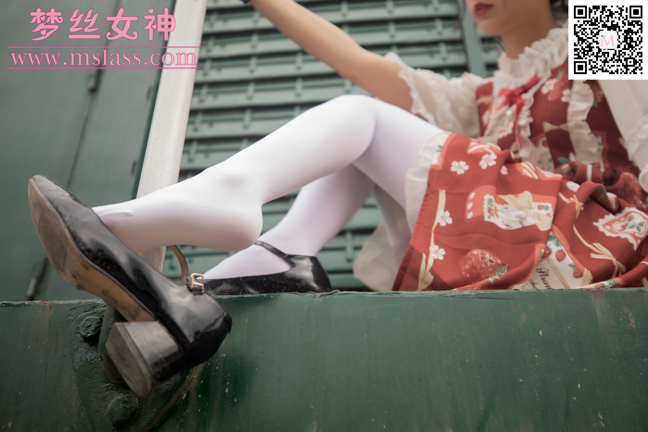 [梦丝女神MSLASS]  玥玥 白丝洛丽塔