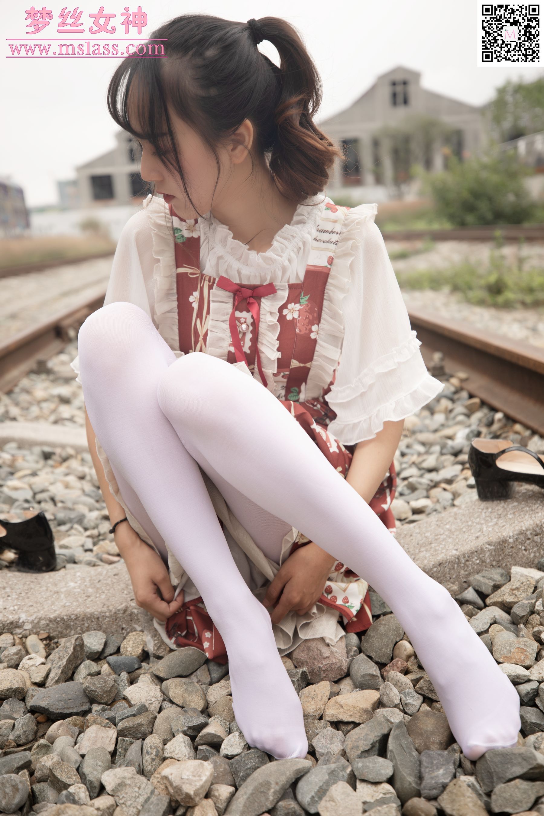[梦丝女神MSLASS]  玥玥 白丝洛丽塔