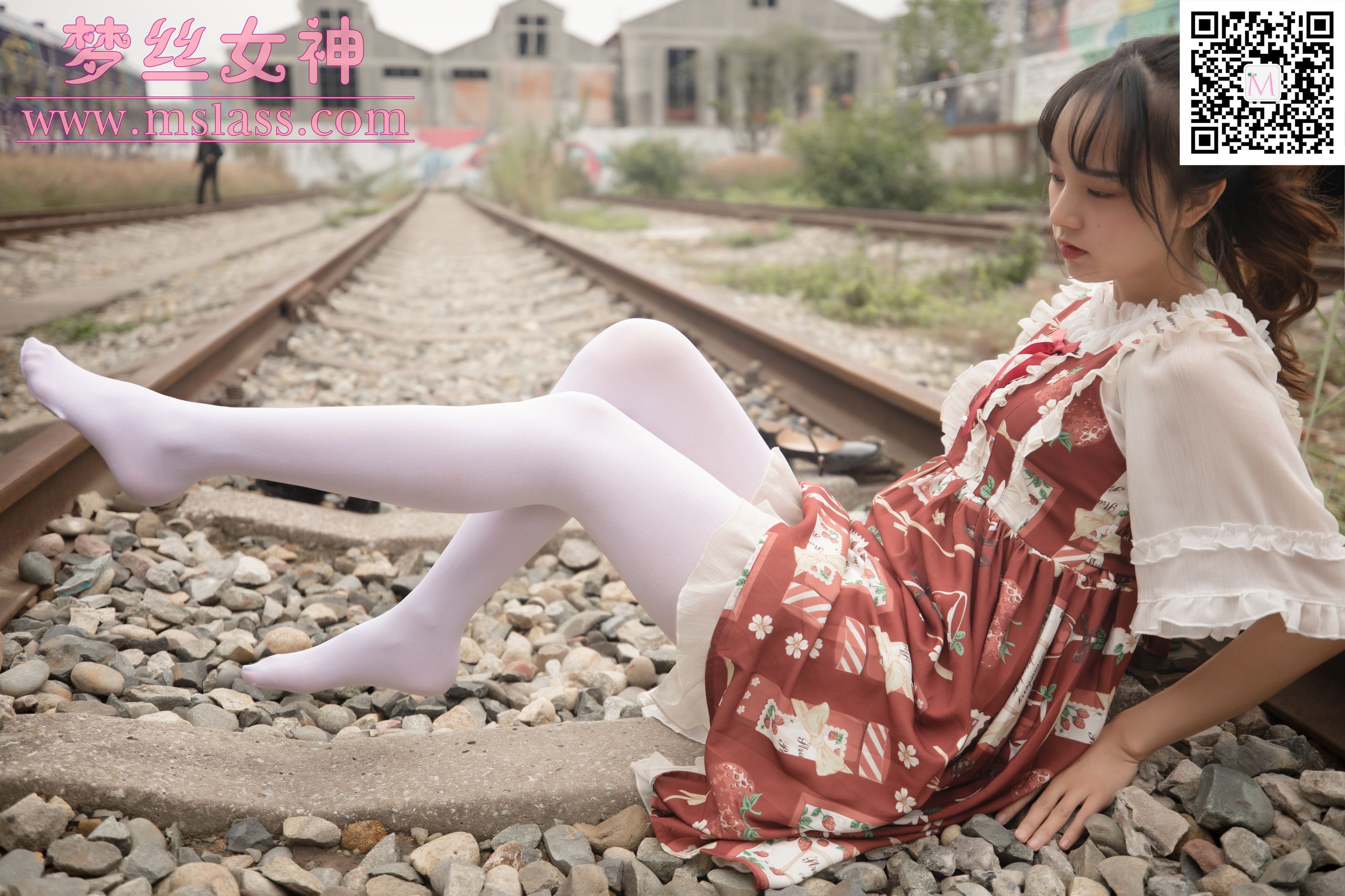 [梦丝女神MSLASS]  玥玥 白丝洛丽塔
