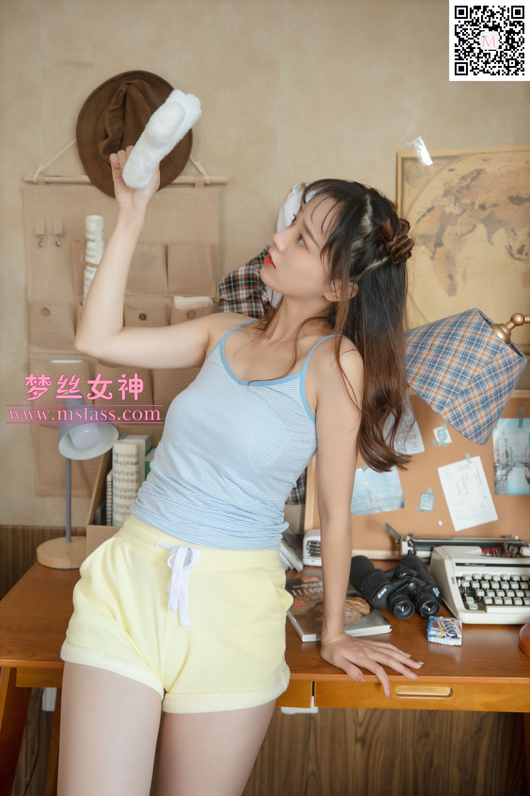 [梦丝女神MSLASS]  玥玥 美女痞子