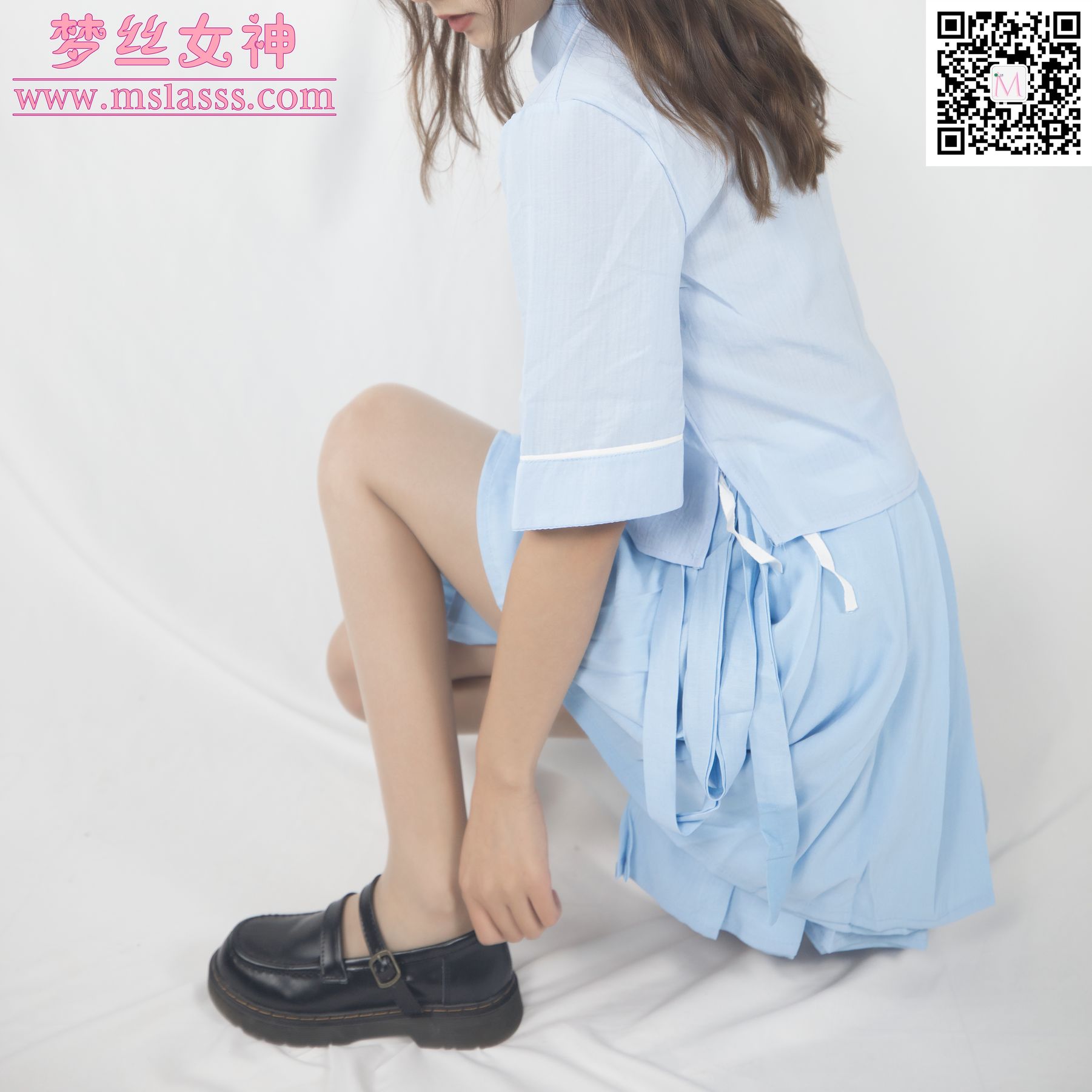 [梦丝女神MSLASS]  玥玥 蓝色古装仙女颜值
