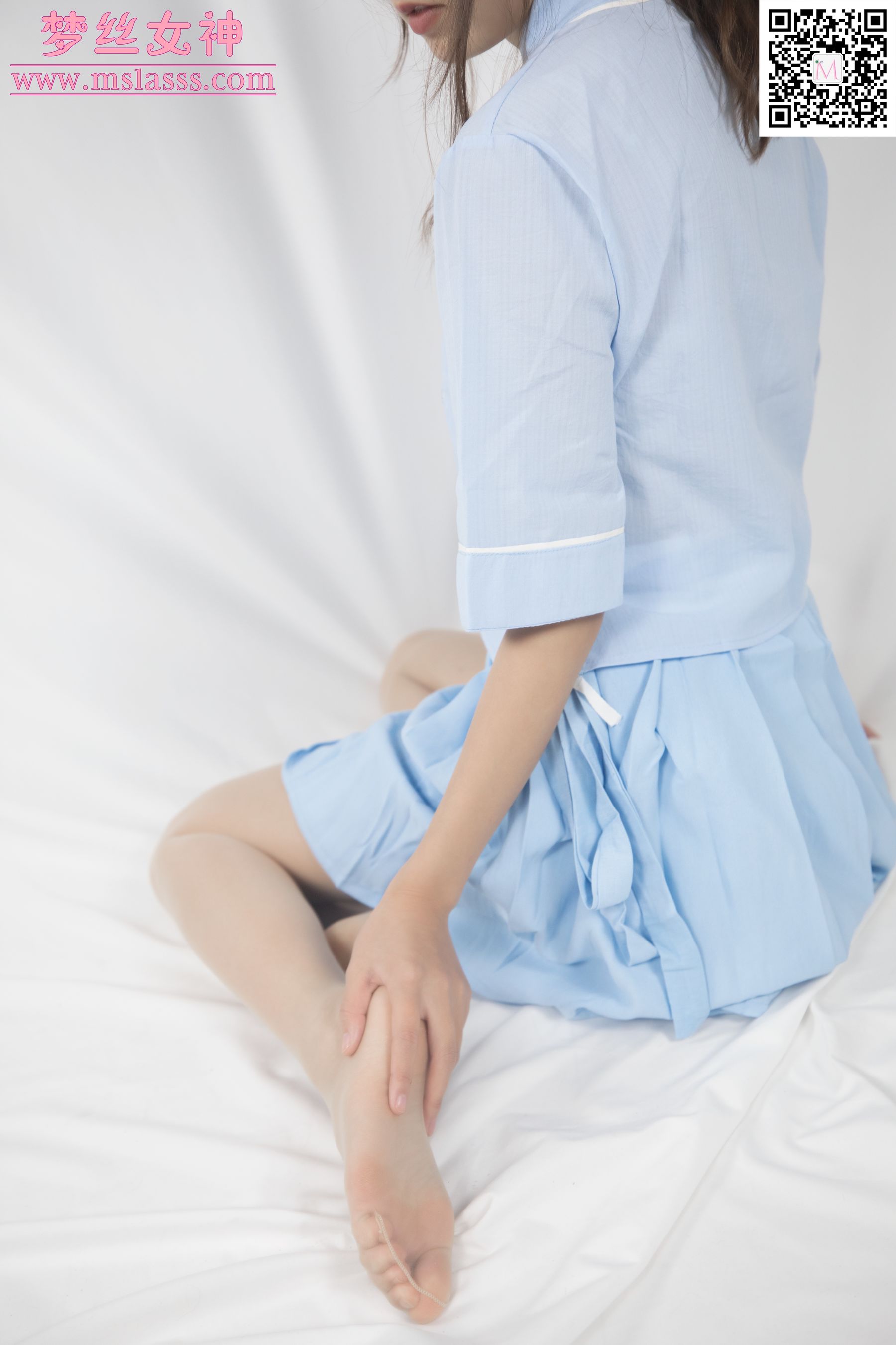 [梦丝女神MSLASS]  玥玥 蓝色古装仙女颜值