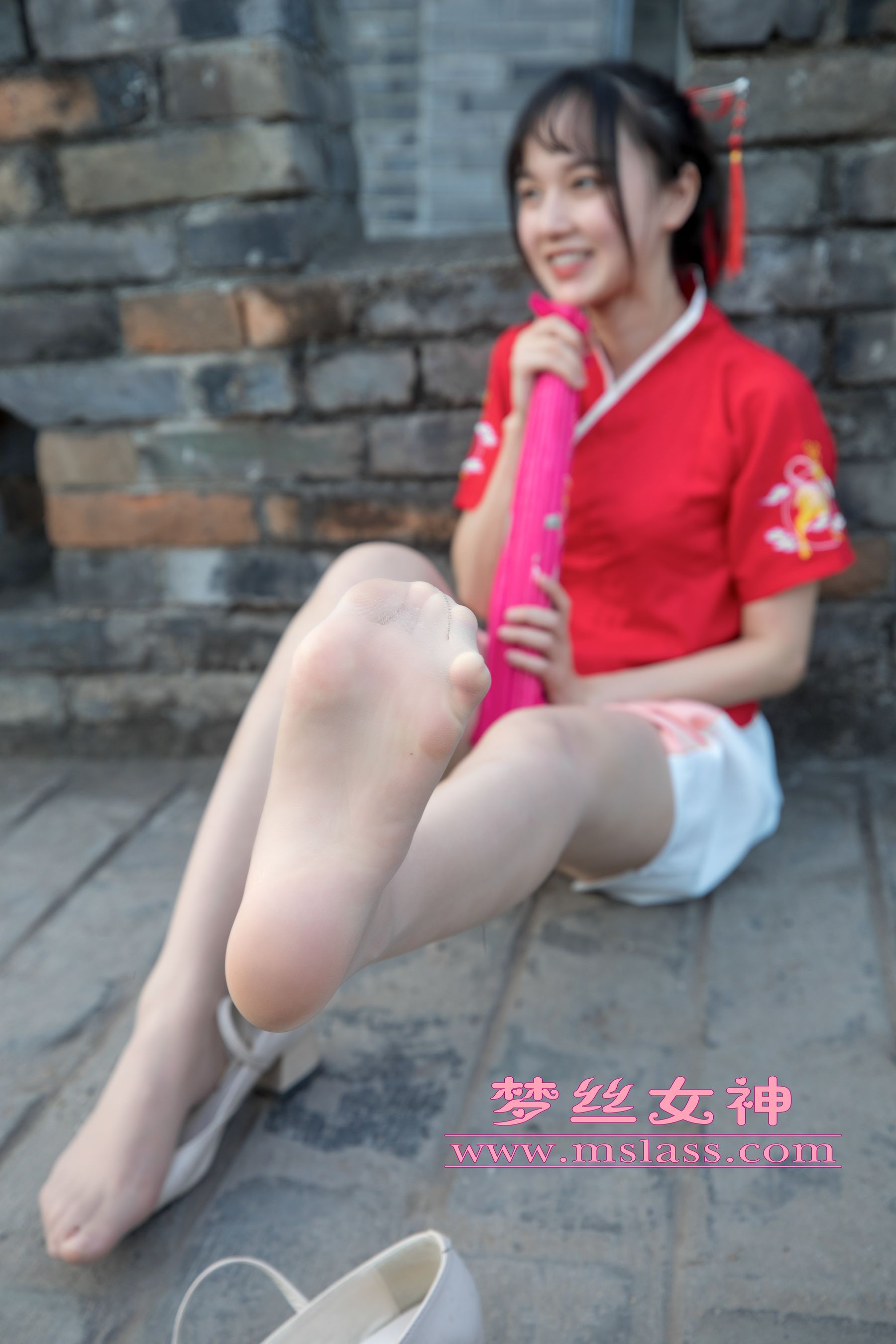 [梦丝女神MSLASS]  玥玥 长城古风少女