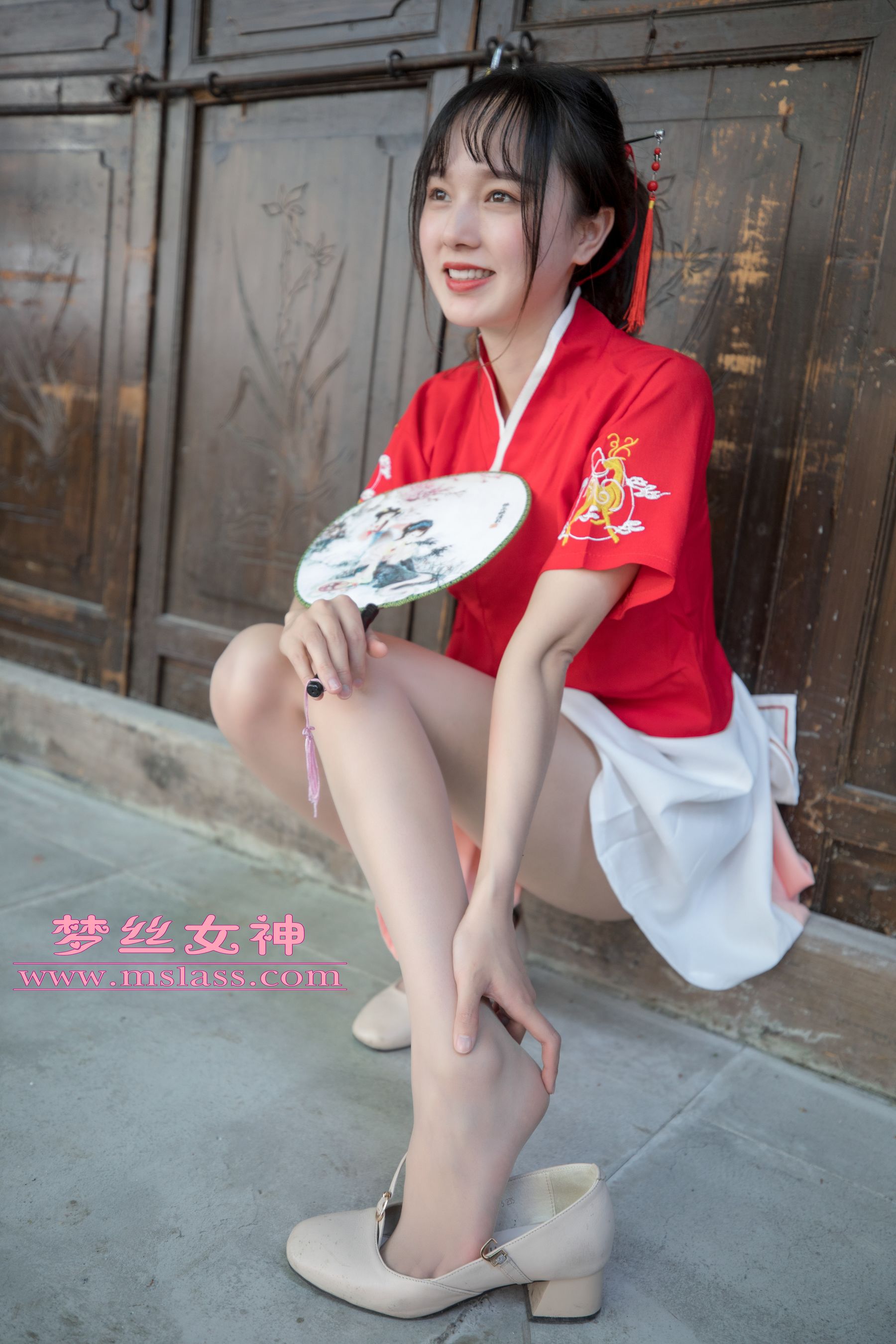 [梦丝女神MSLASS]  玥玥 长城古风少女