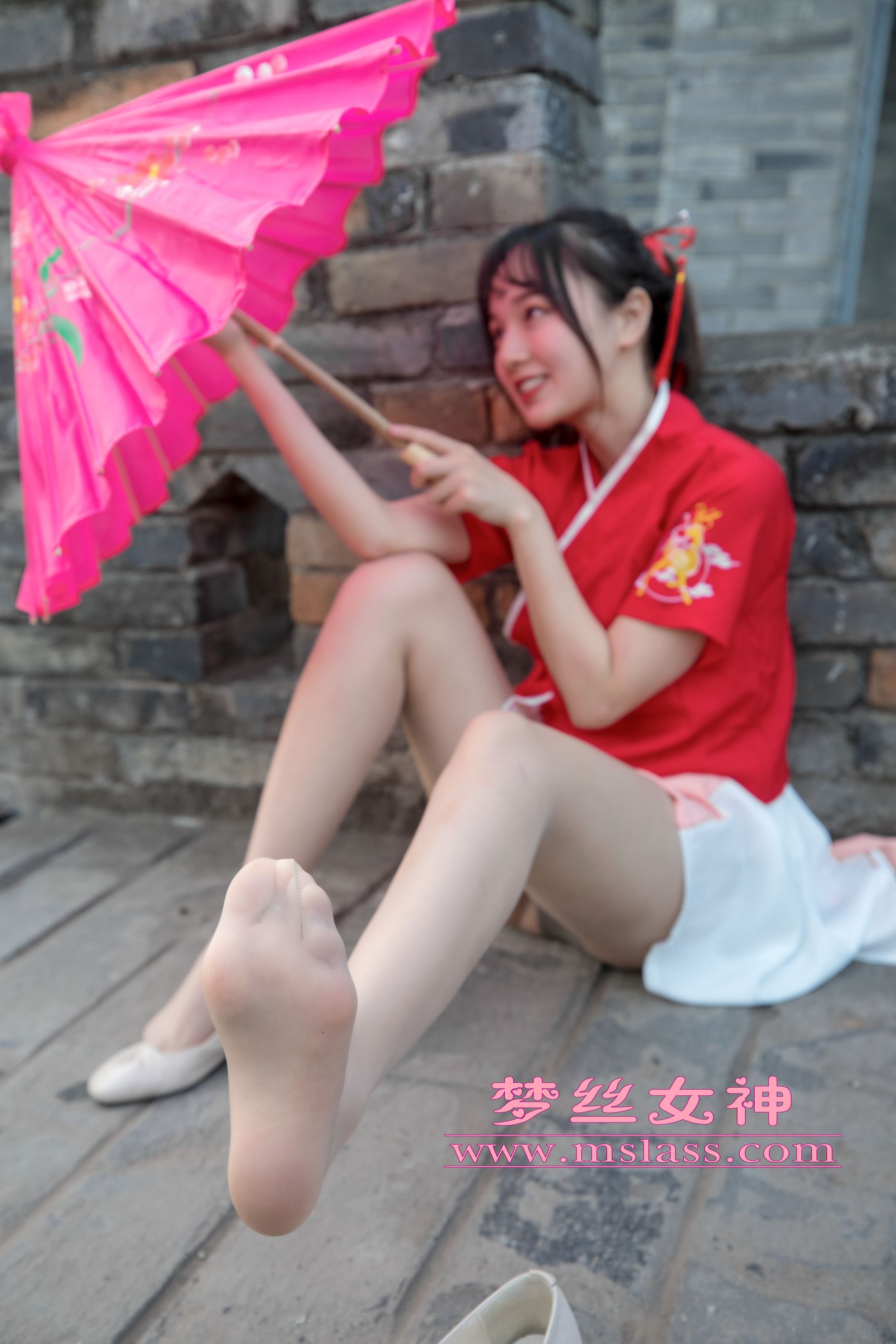 [梦丝女神MSLASS]  玥玥 长城古风少女