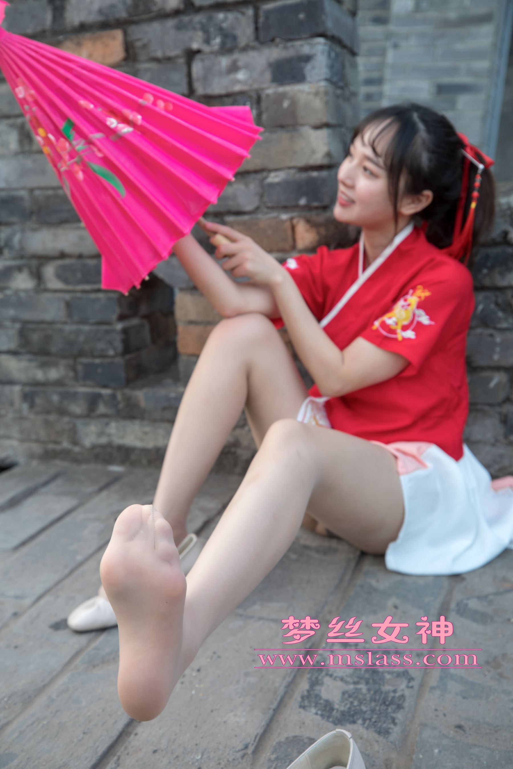 [梦丝女神MSLASS]  玥玥 长城古风少女