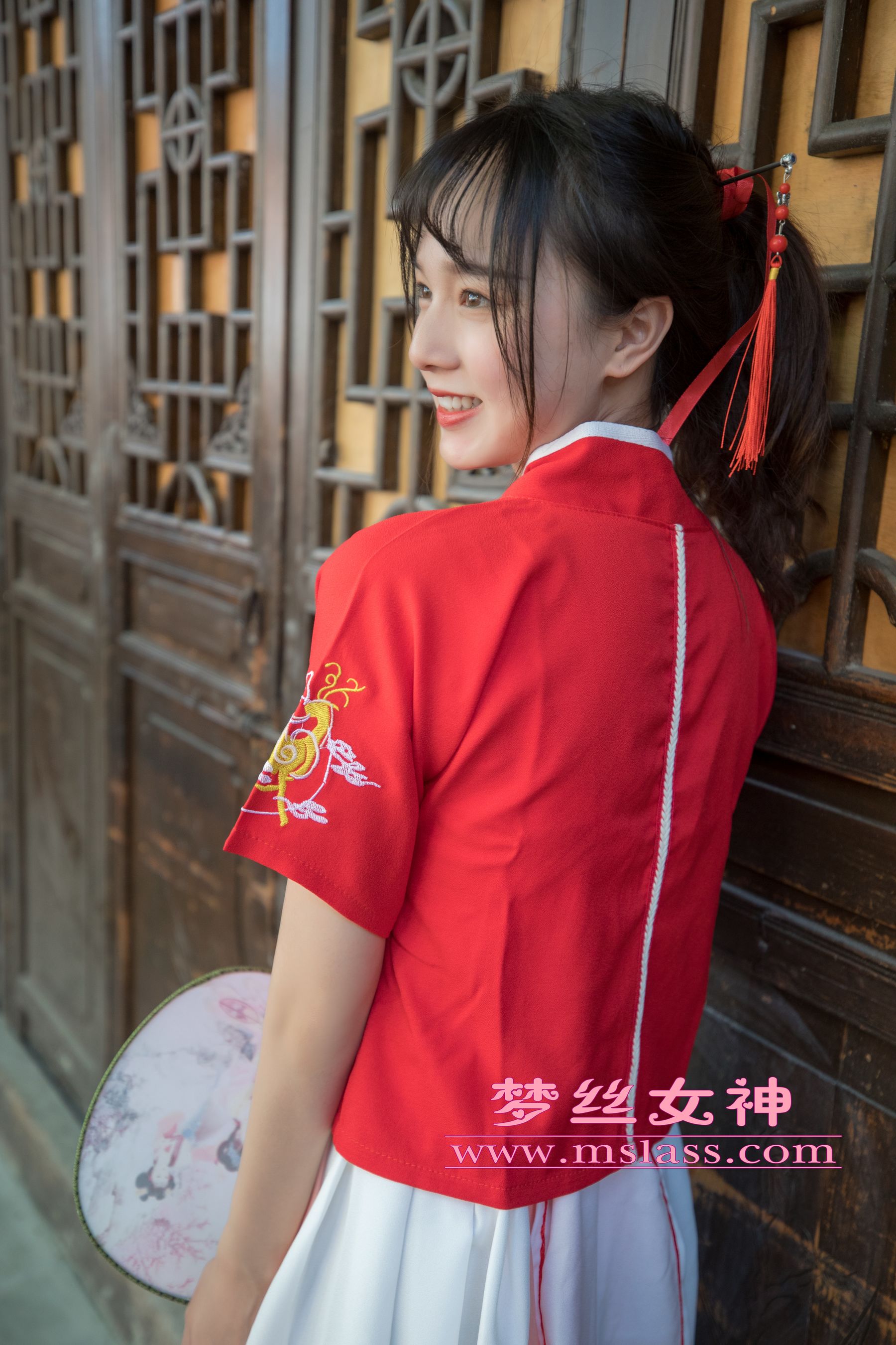 [梦丝女神MSLASS]  玥玥 长城古风少女