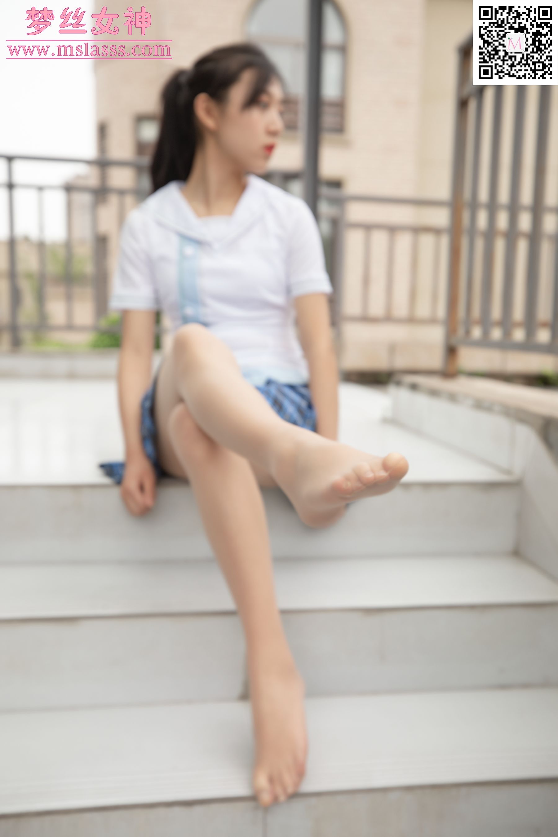 [梦丝女神MSLASS]  珂珂 匡威鞋女神