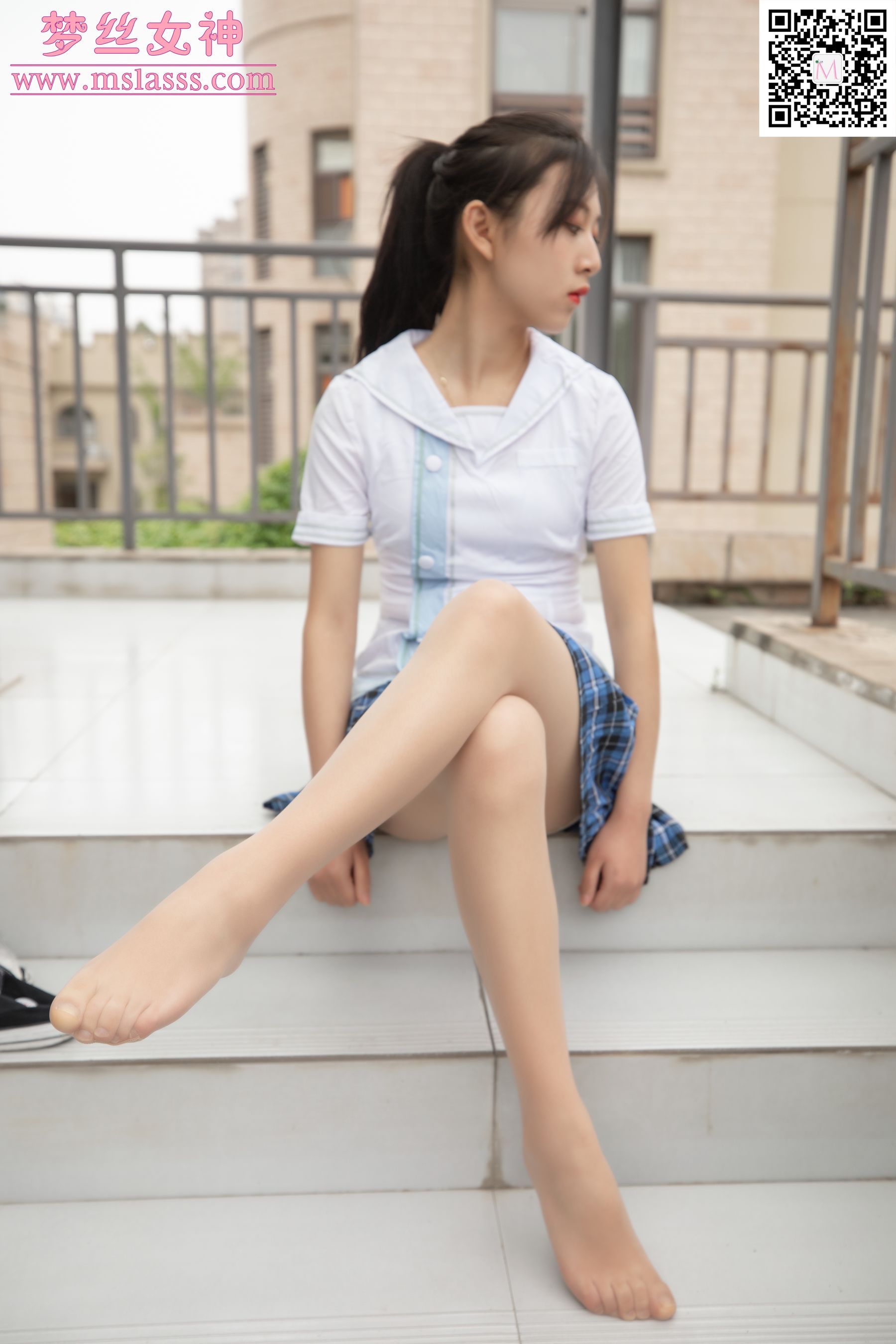 [梦丝女神MSLASS]  珂珂 匡威鞋女神