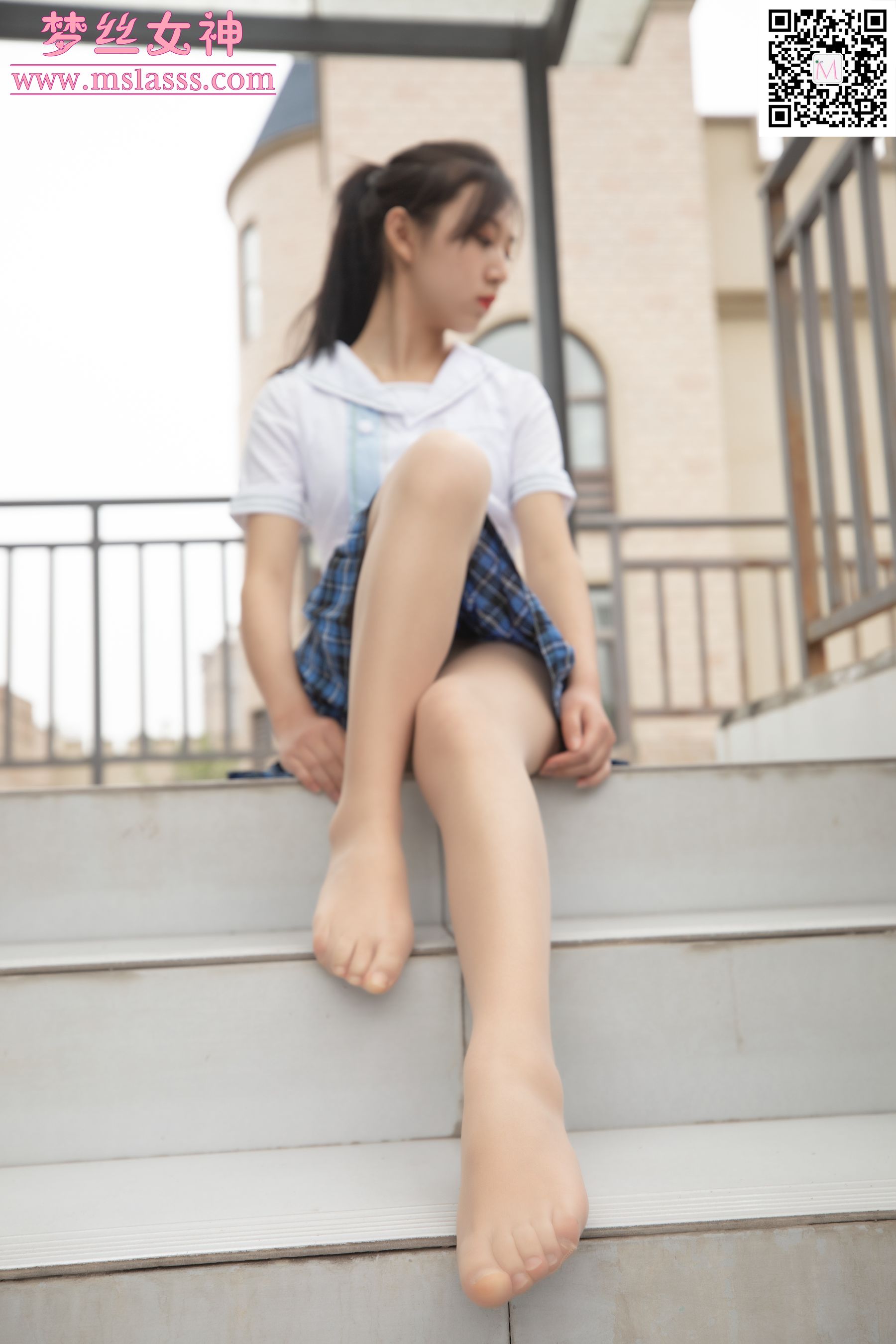 [梦丝女神MSLASS]  珂珂 匡威鞋女神