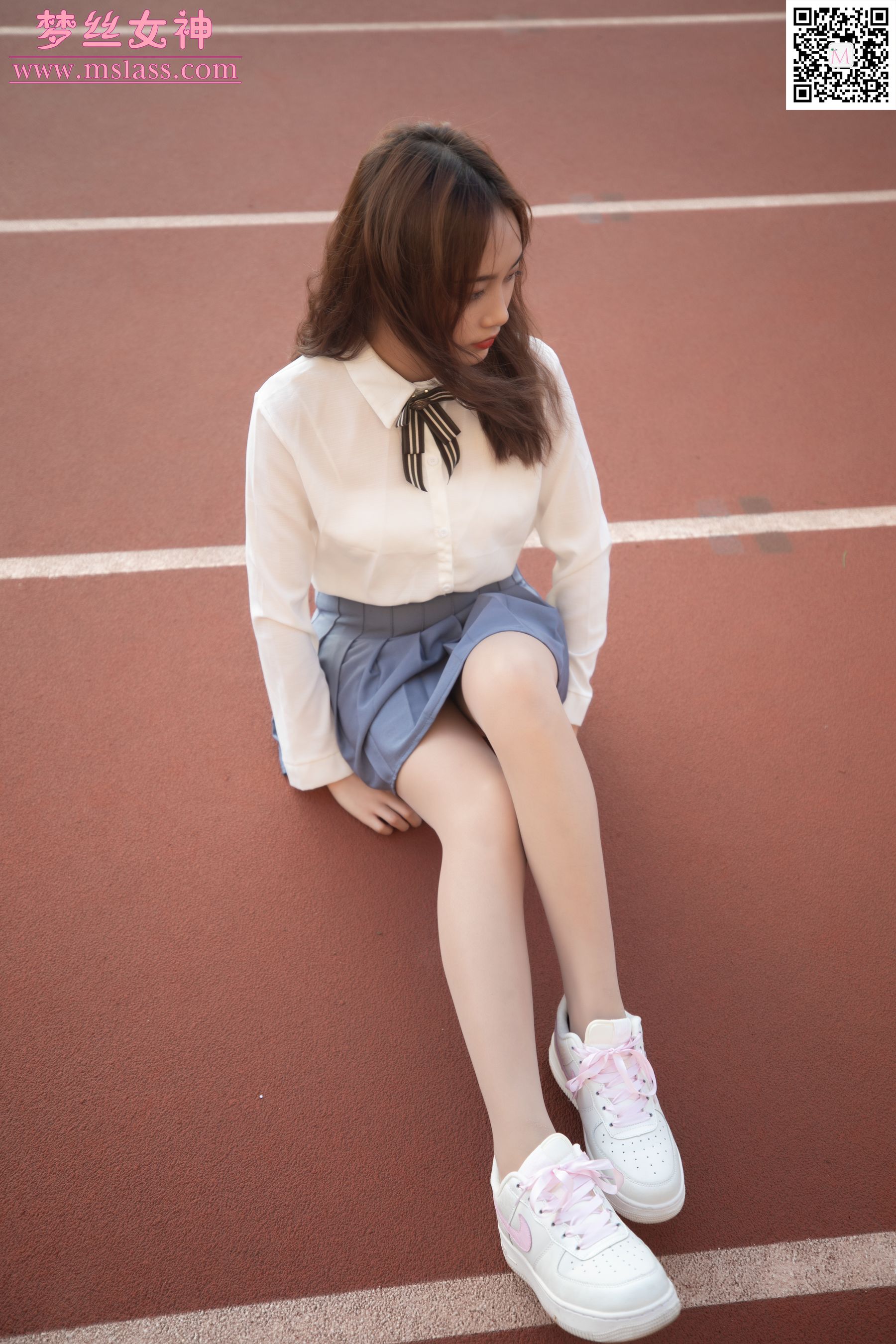 [梦丝女神MSLASS]  珂珂 粉NIKE女神