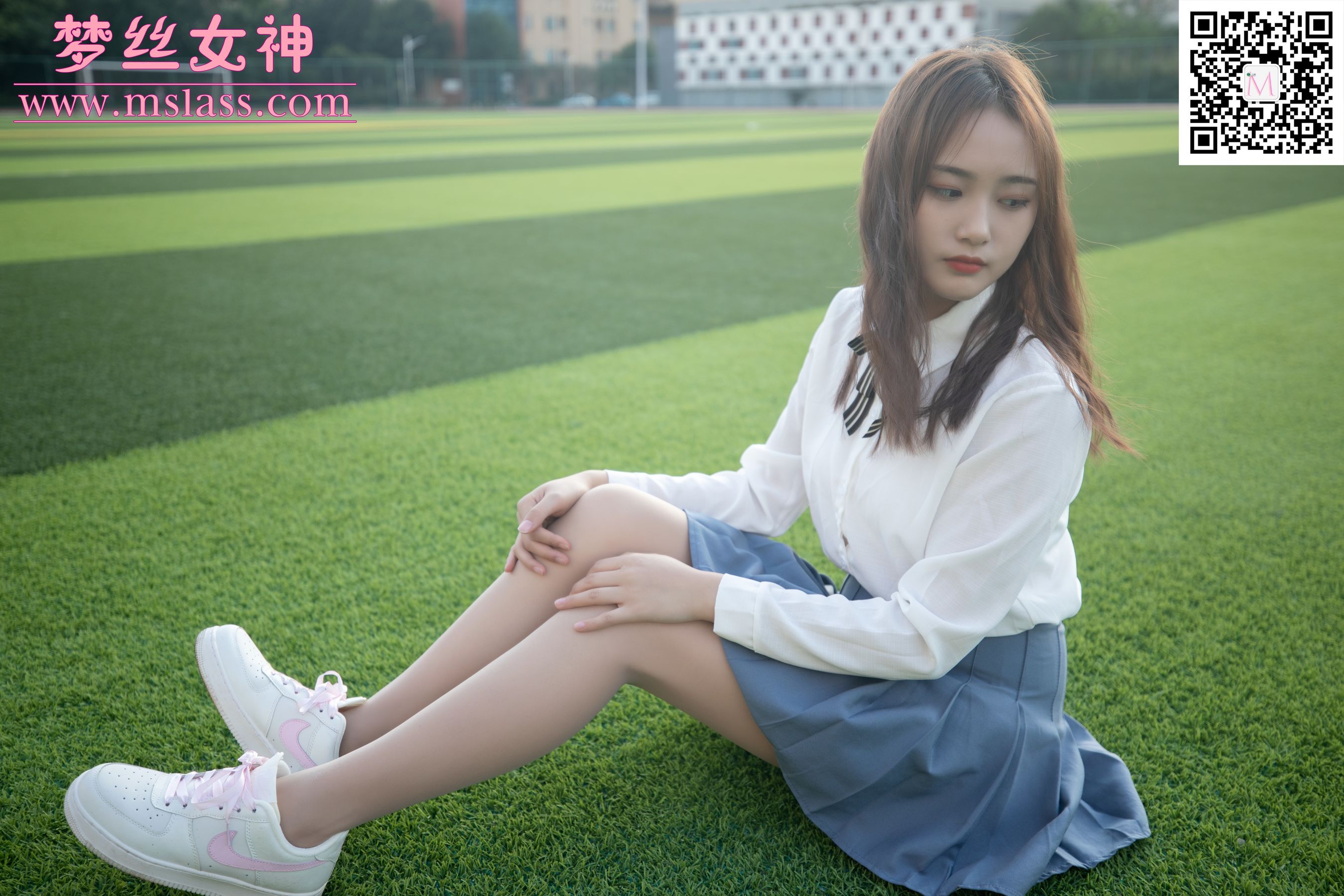 [梦丝女神MSLASS]  珂珂 粉NIKE女神