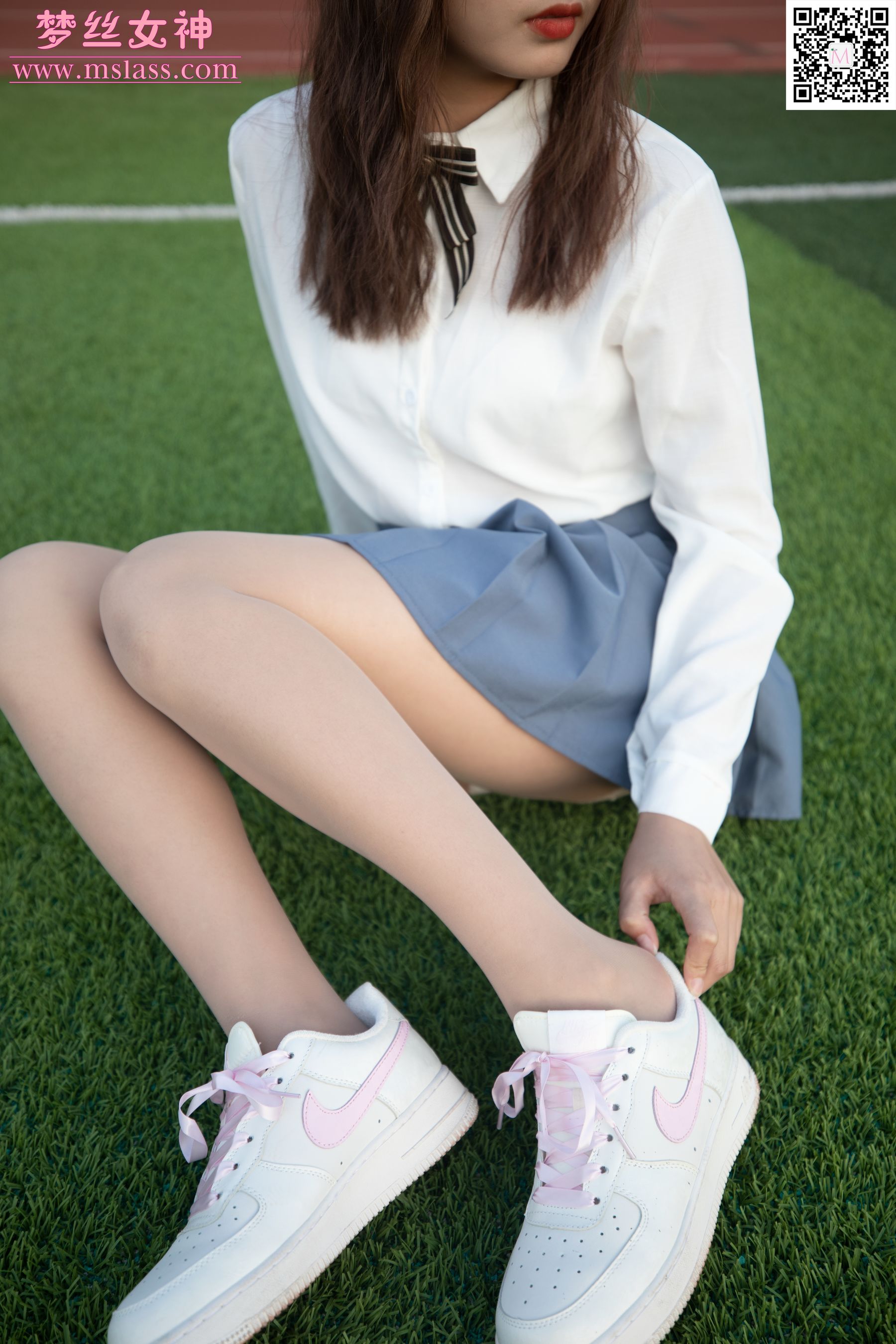 [梦丝女神MSLASS]  珂珂 粉NIKE女神