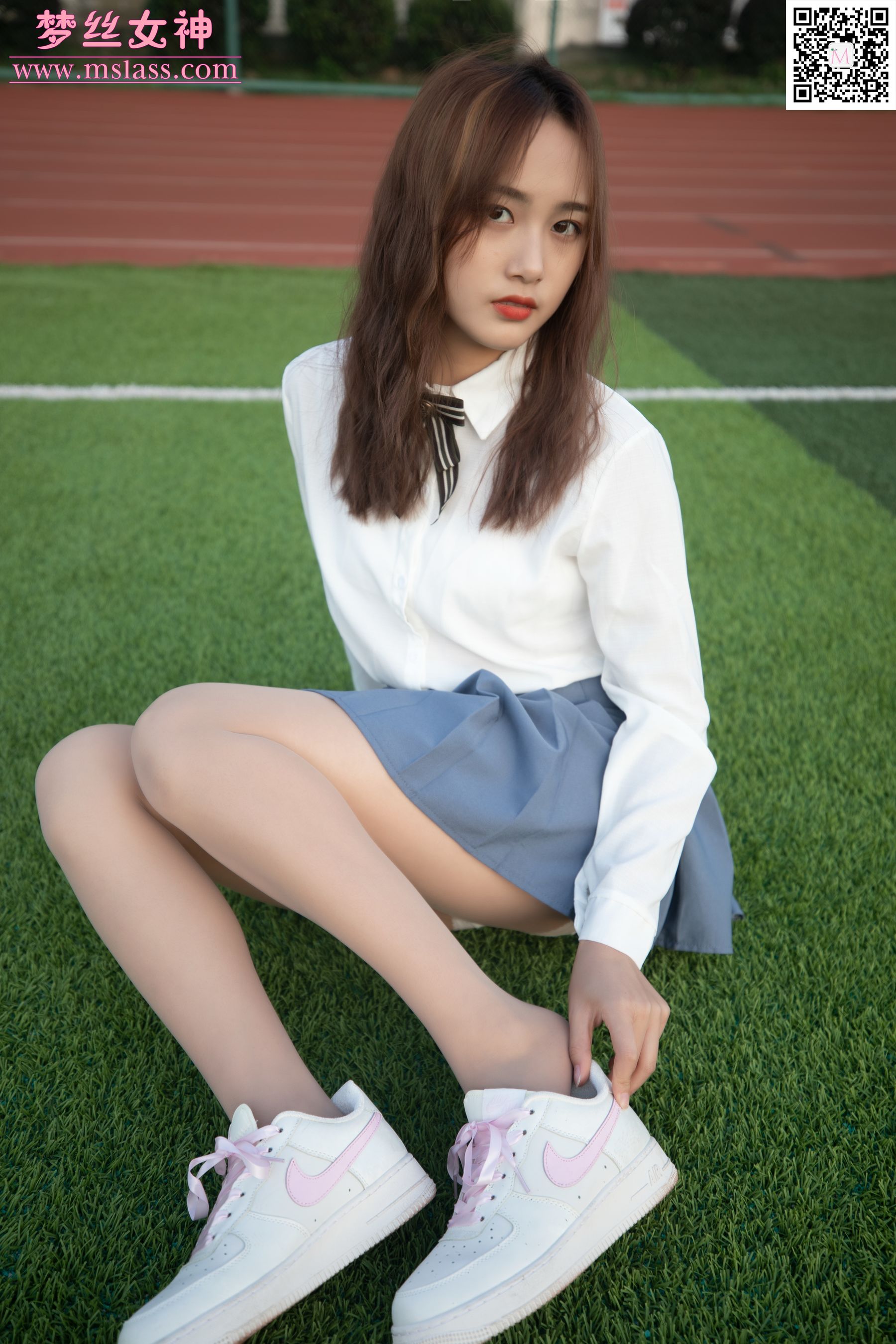 [梦丝女神MSLASS]  珂珂 粉NIKE女神