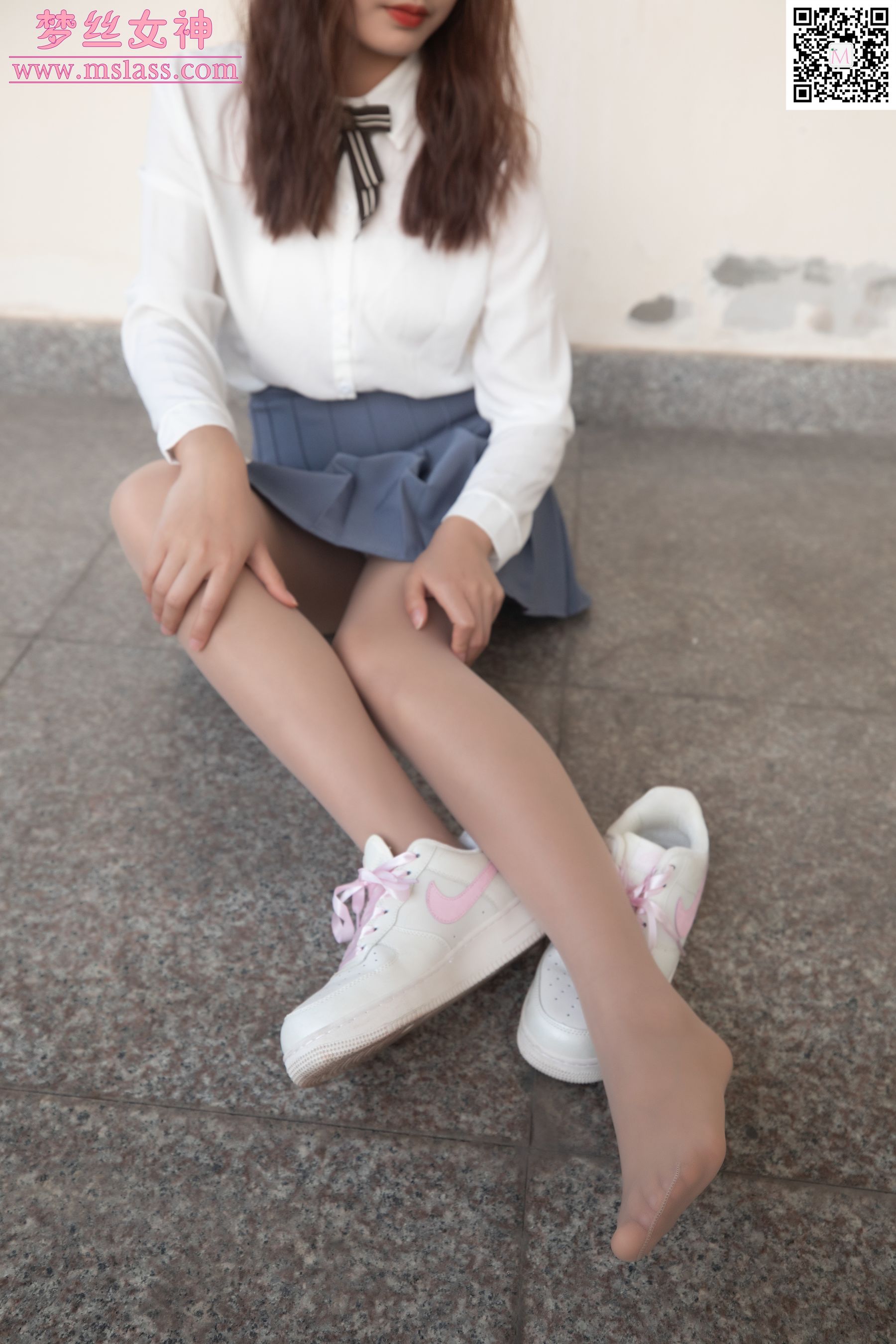 [梦丝女神MSLASS]  珂珂 粉NIKE女神