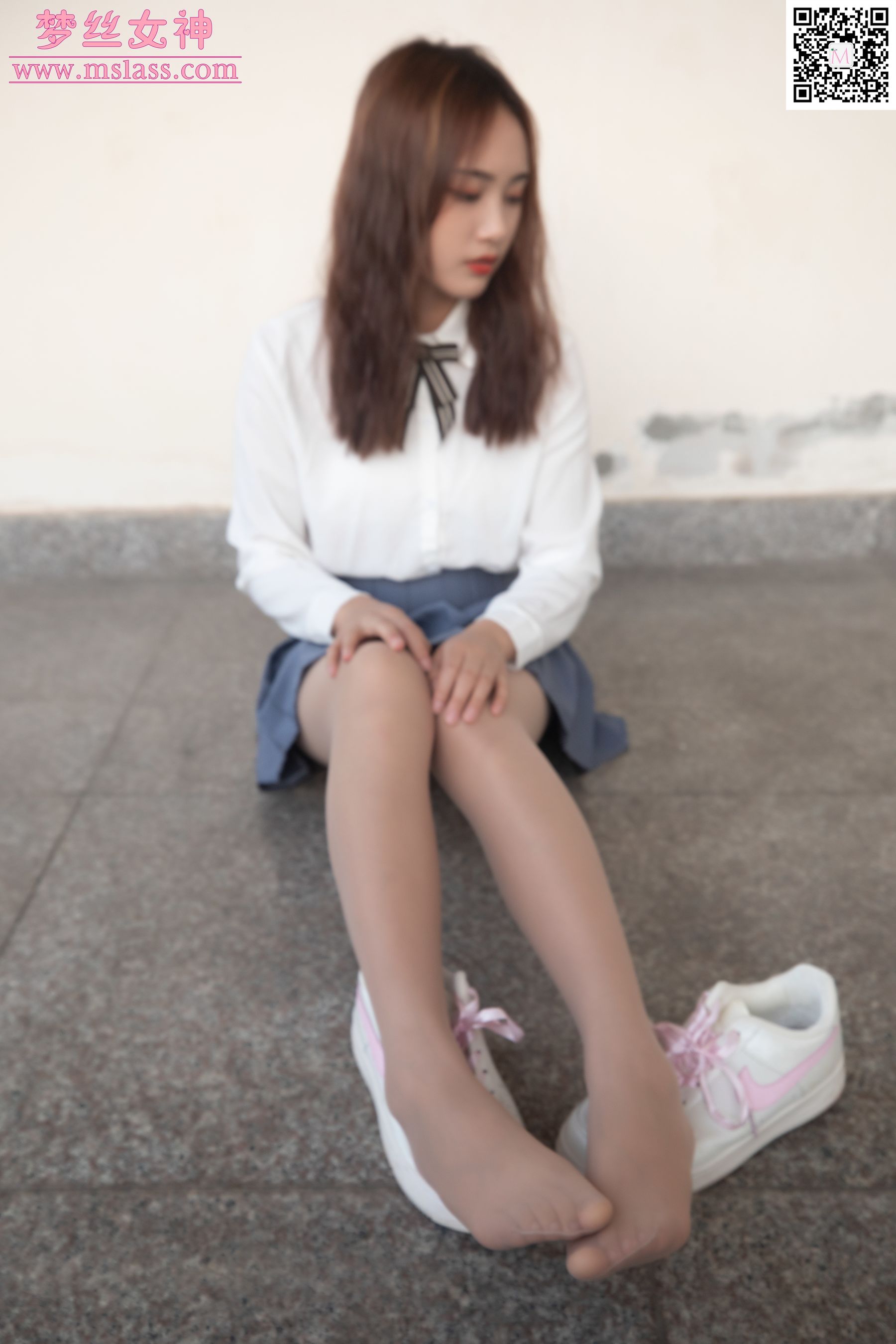 [梦丝女神MSLASS]  珂珂 粉NIKE女神
