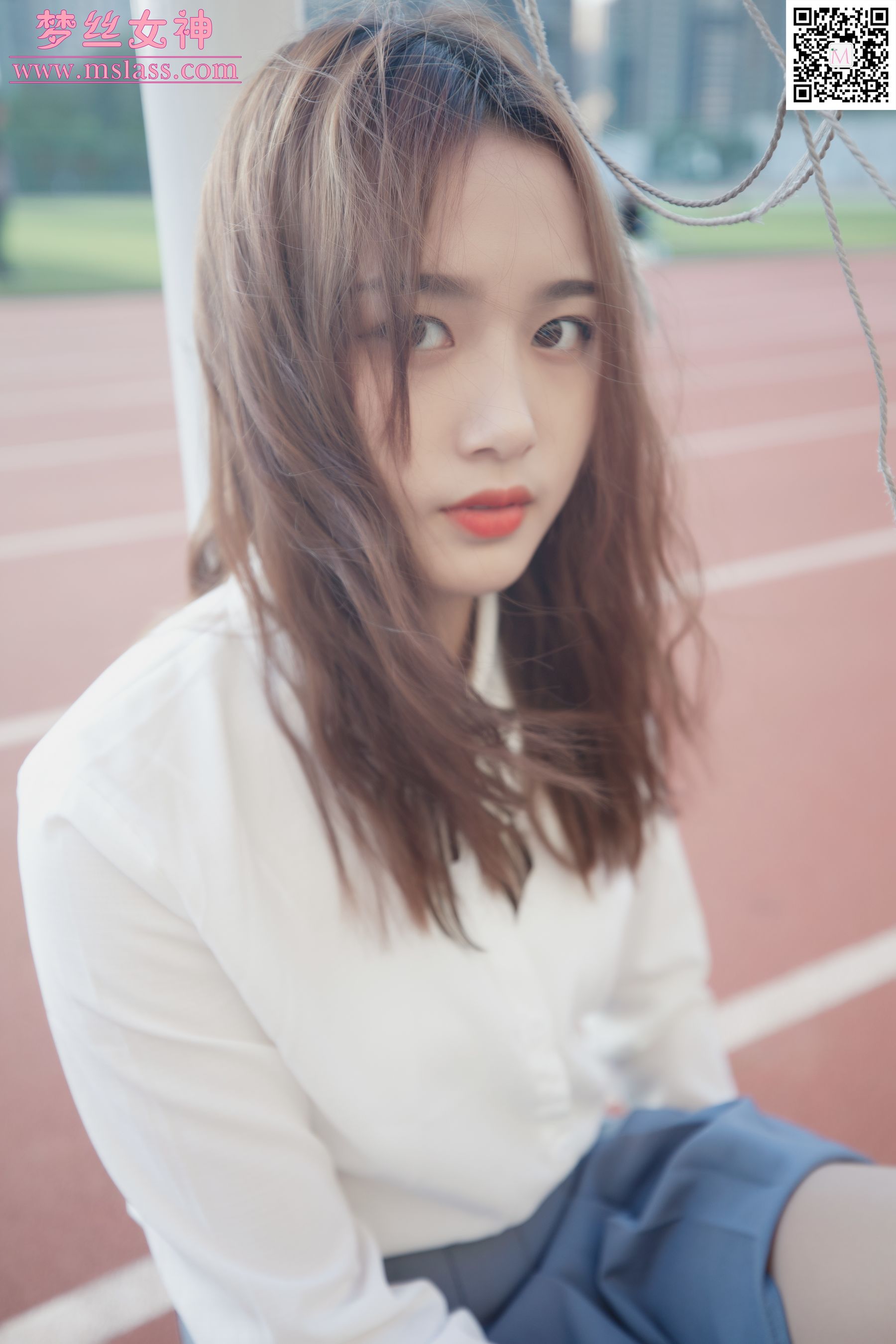 [梦丝女神MSLASS]  珂珂 粉NIKE女神