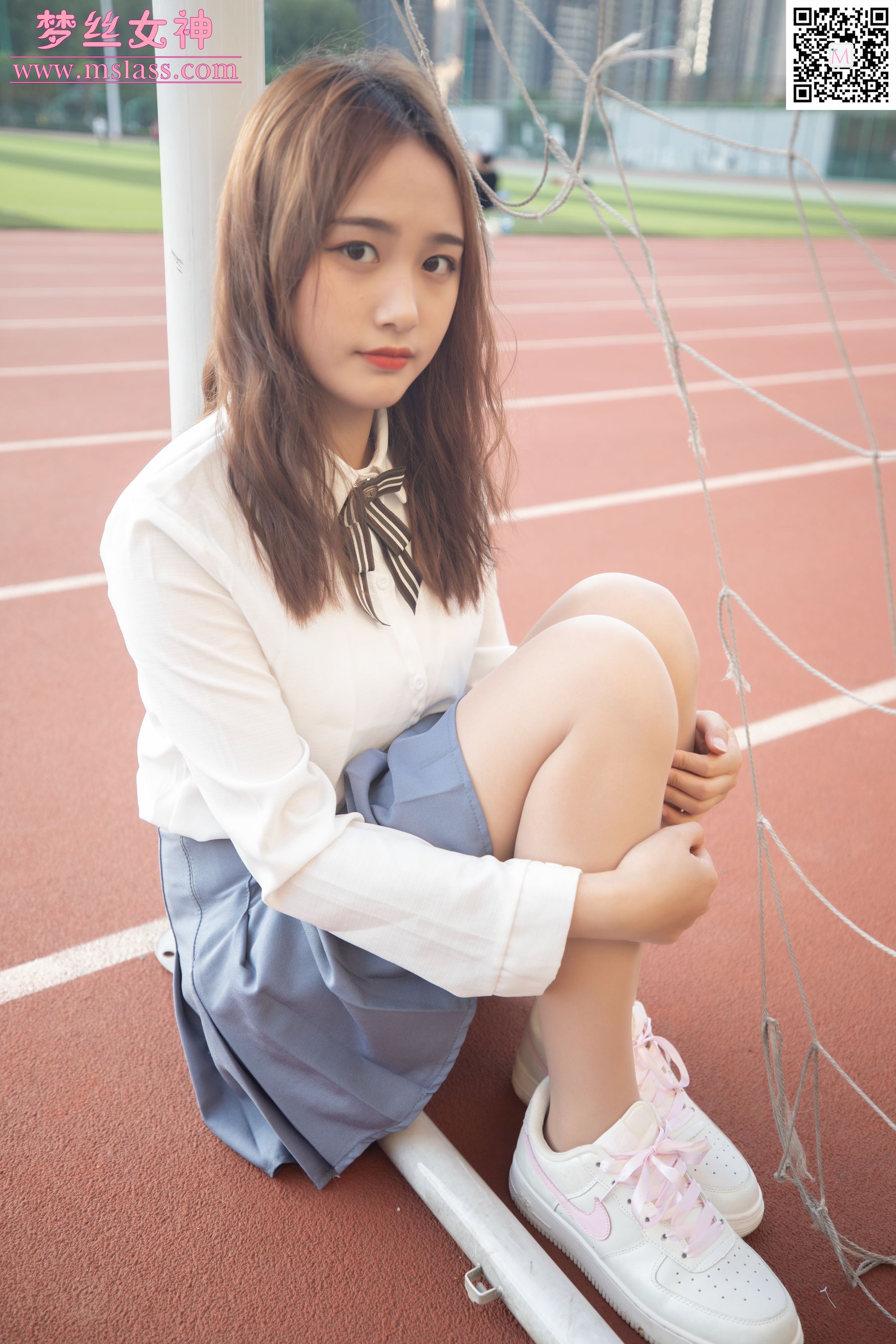 [梦丝女神MSLASS]  珂珂 粉NIKE女神