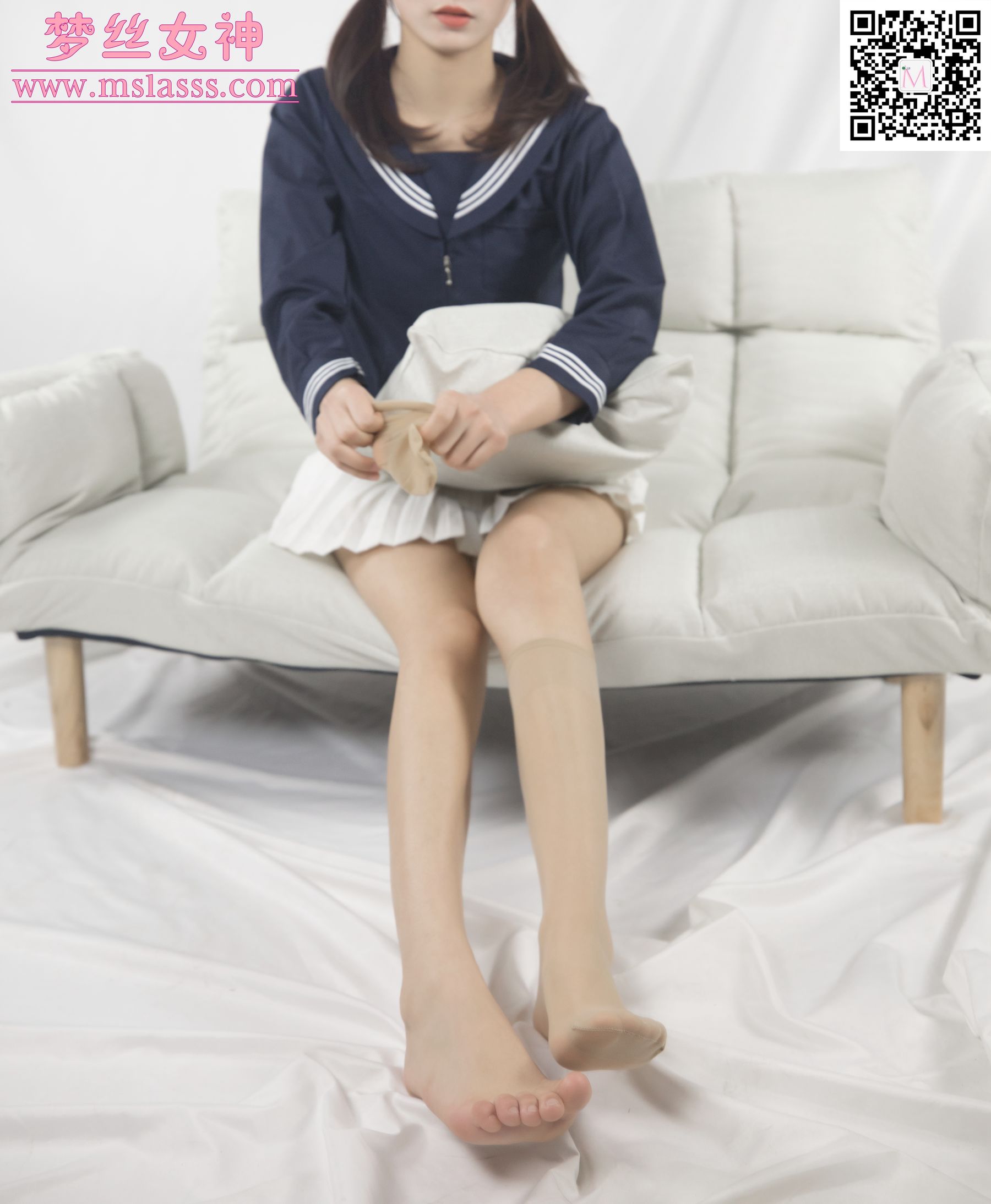 [梦丝女神MSLASS]  璇璇 长筒袜
