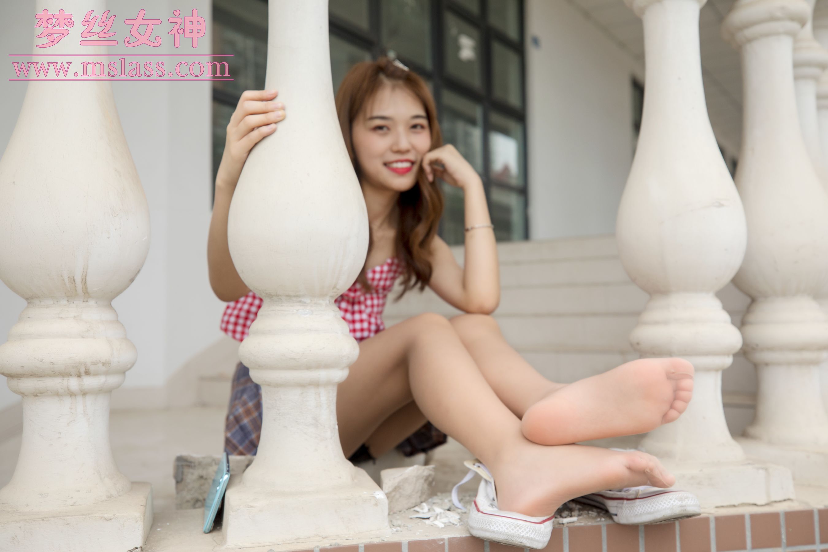 [梦丝女神MSLASS]  笑笑 甜甜的袜