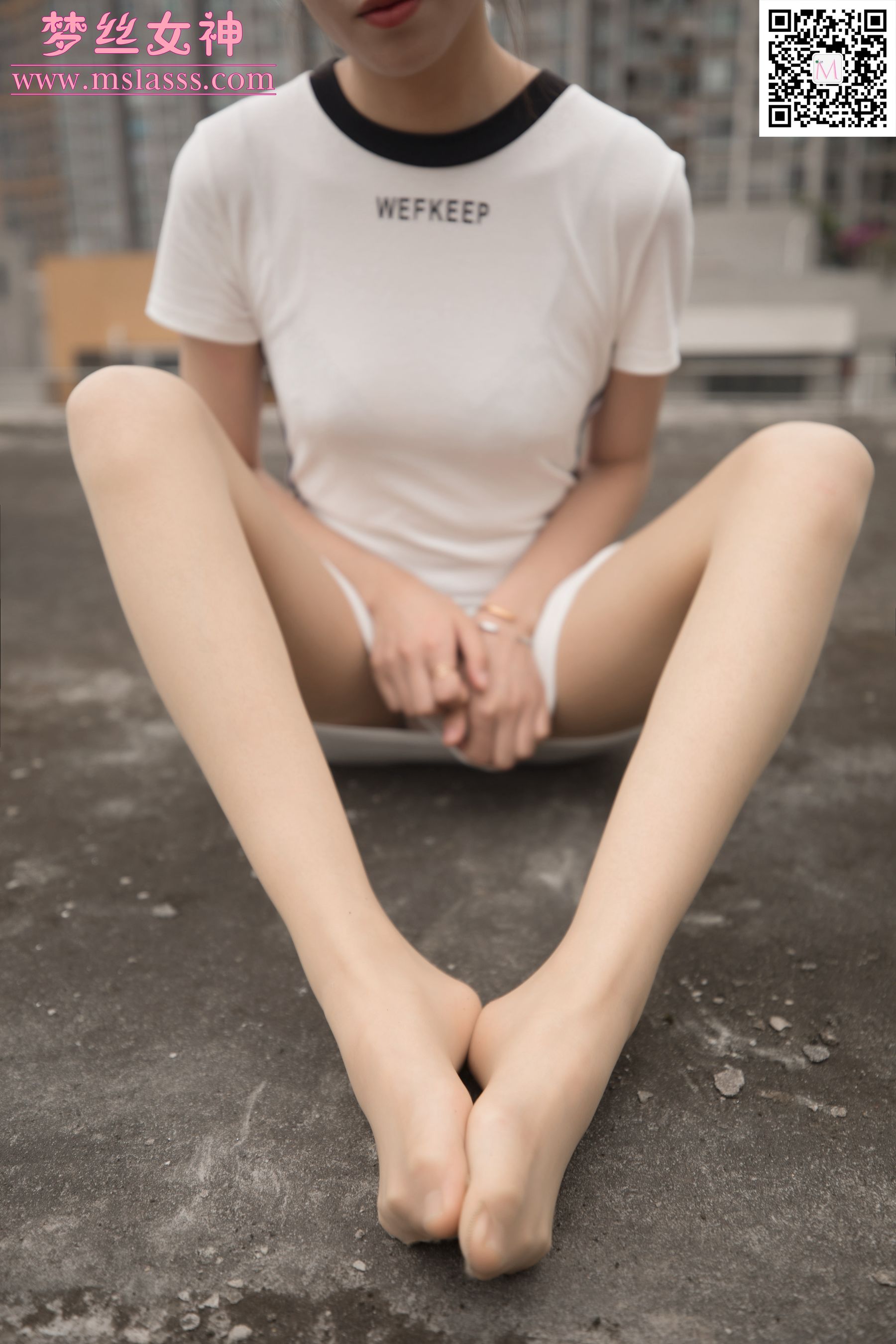 [梦丝女神MSLASS]  素岚 连体裙