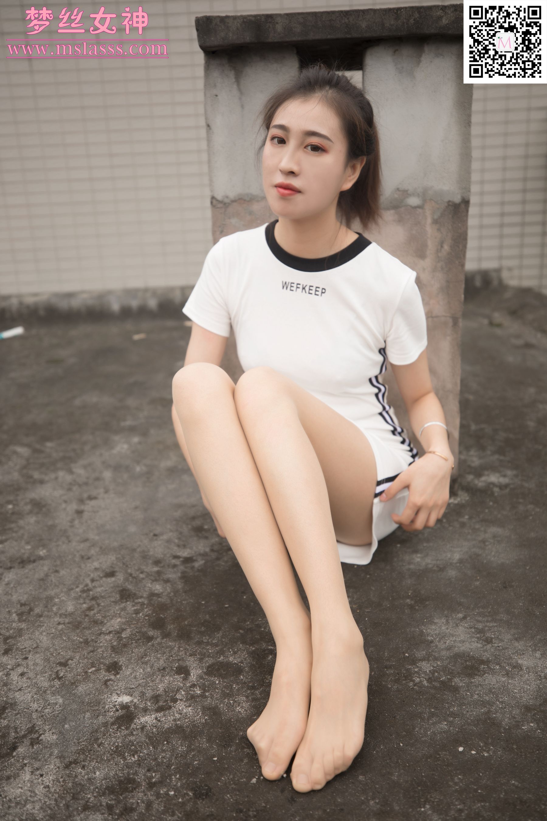 [梦丝女神MSLASS]  素岚 连体裙