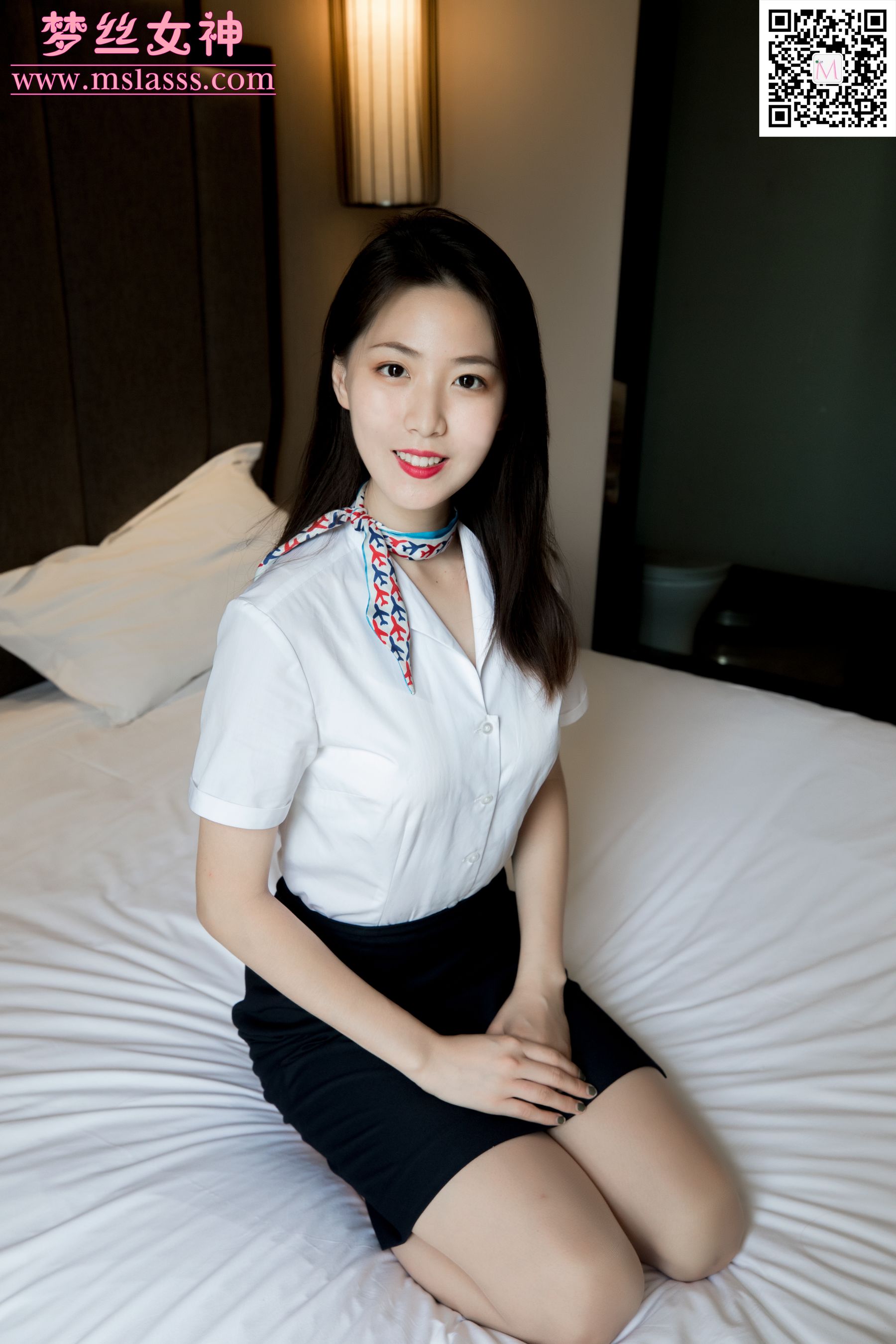 [梦丝女神MSLASS]  芷蕾 航空校花