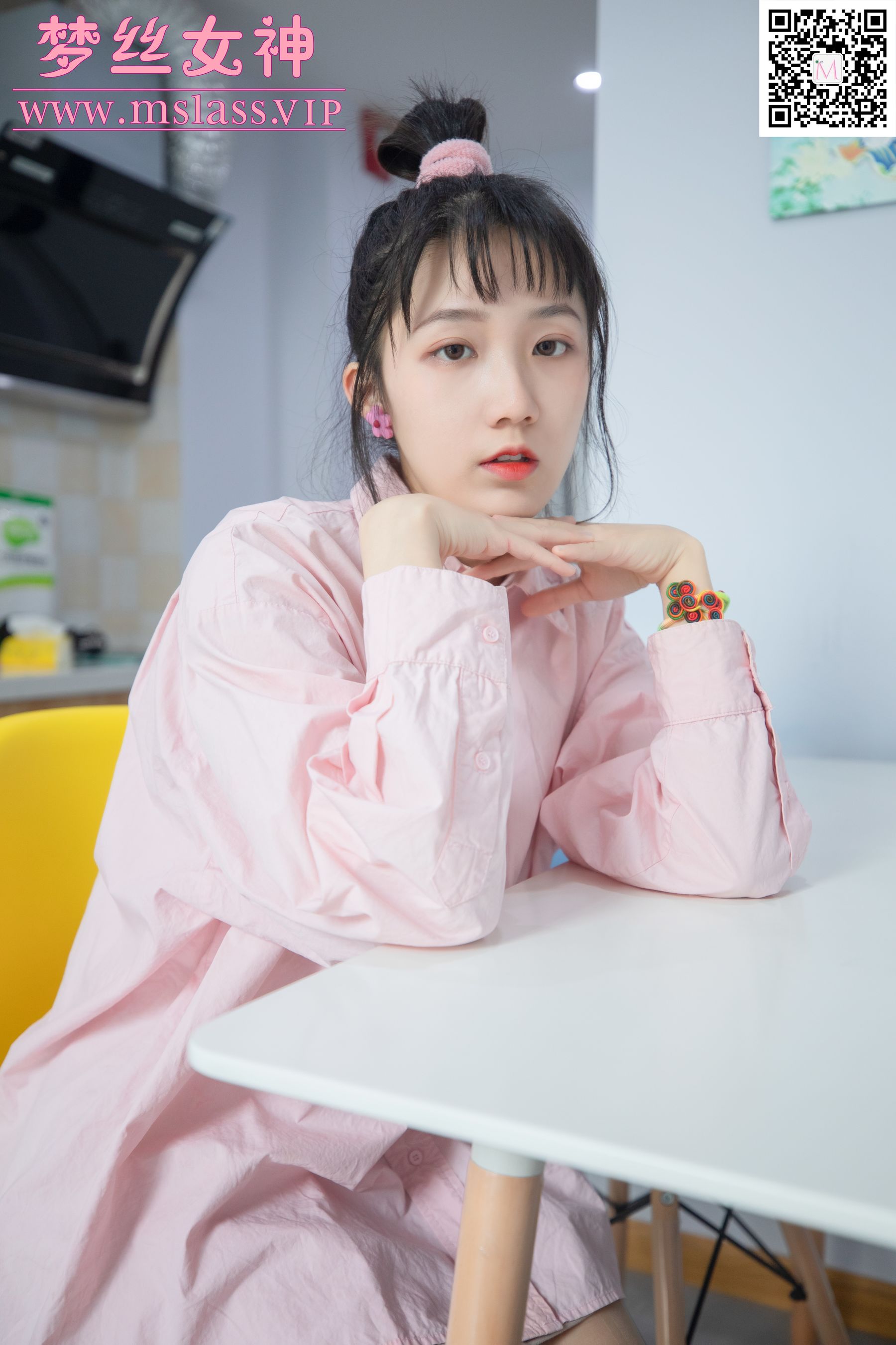[梦丝女神MSLASS]  莹仙女 粉粉的