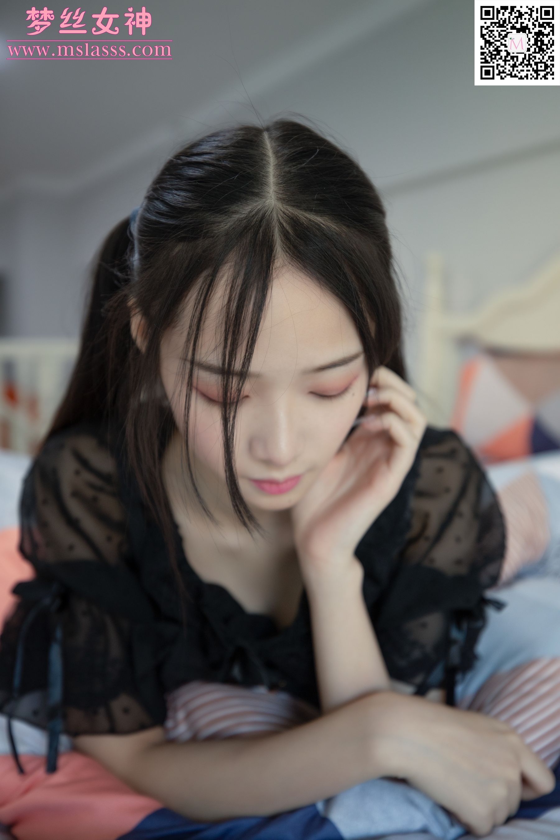 [梦丝女神MSLASS]  诗琪 刚起床的仙女
