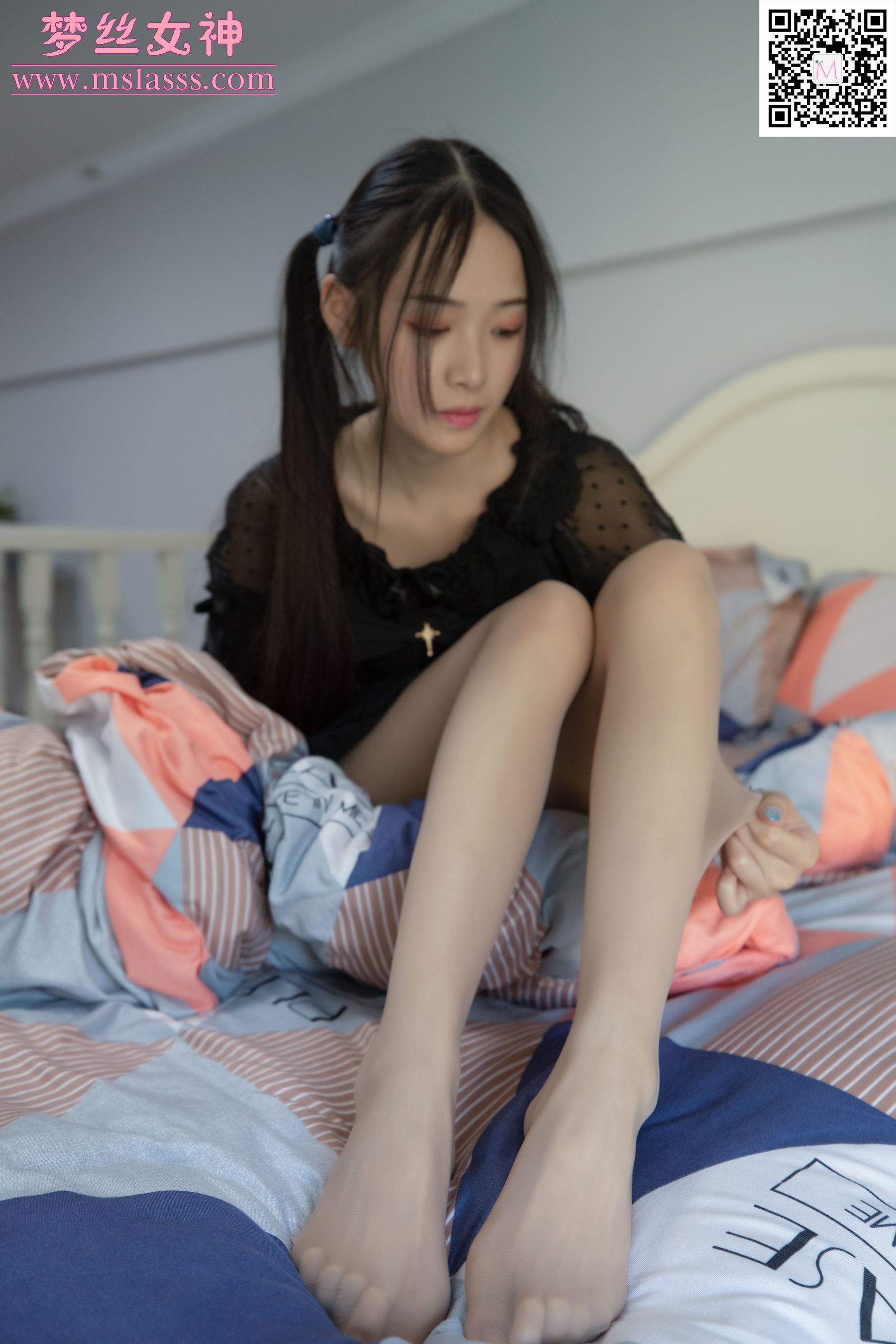 [梦丝女神MSLASS]  诗琪 刚起床的仙女