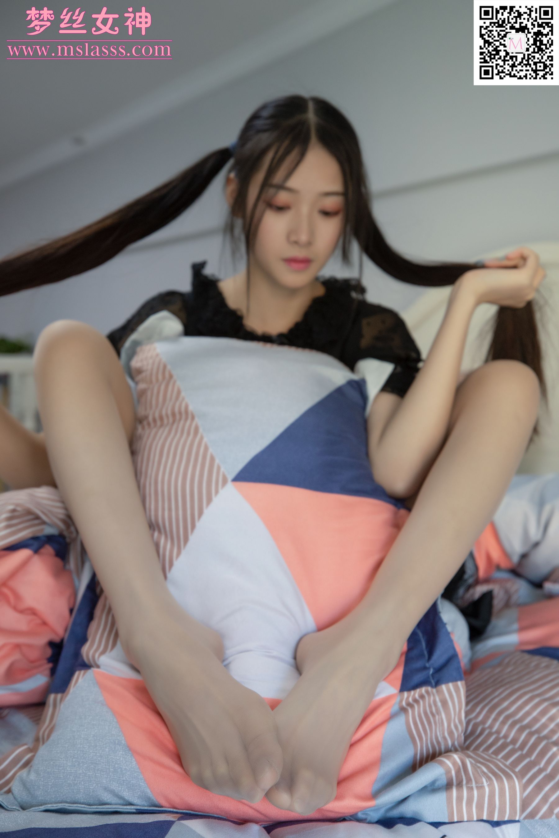[梦丝女神MSLASS]  诗琪 刚起床的仙女