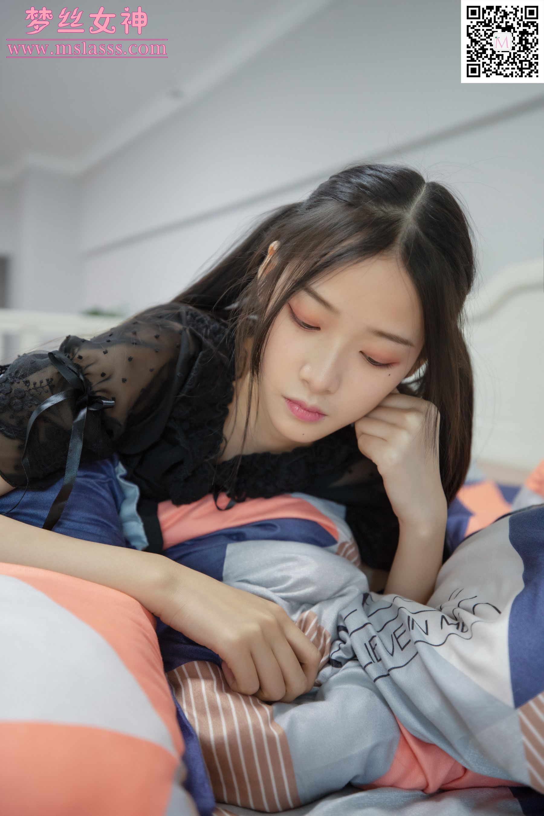 [梦丝女神MSLASS]  诗琪 刚起床的仙女
