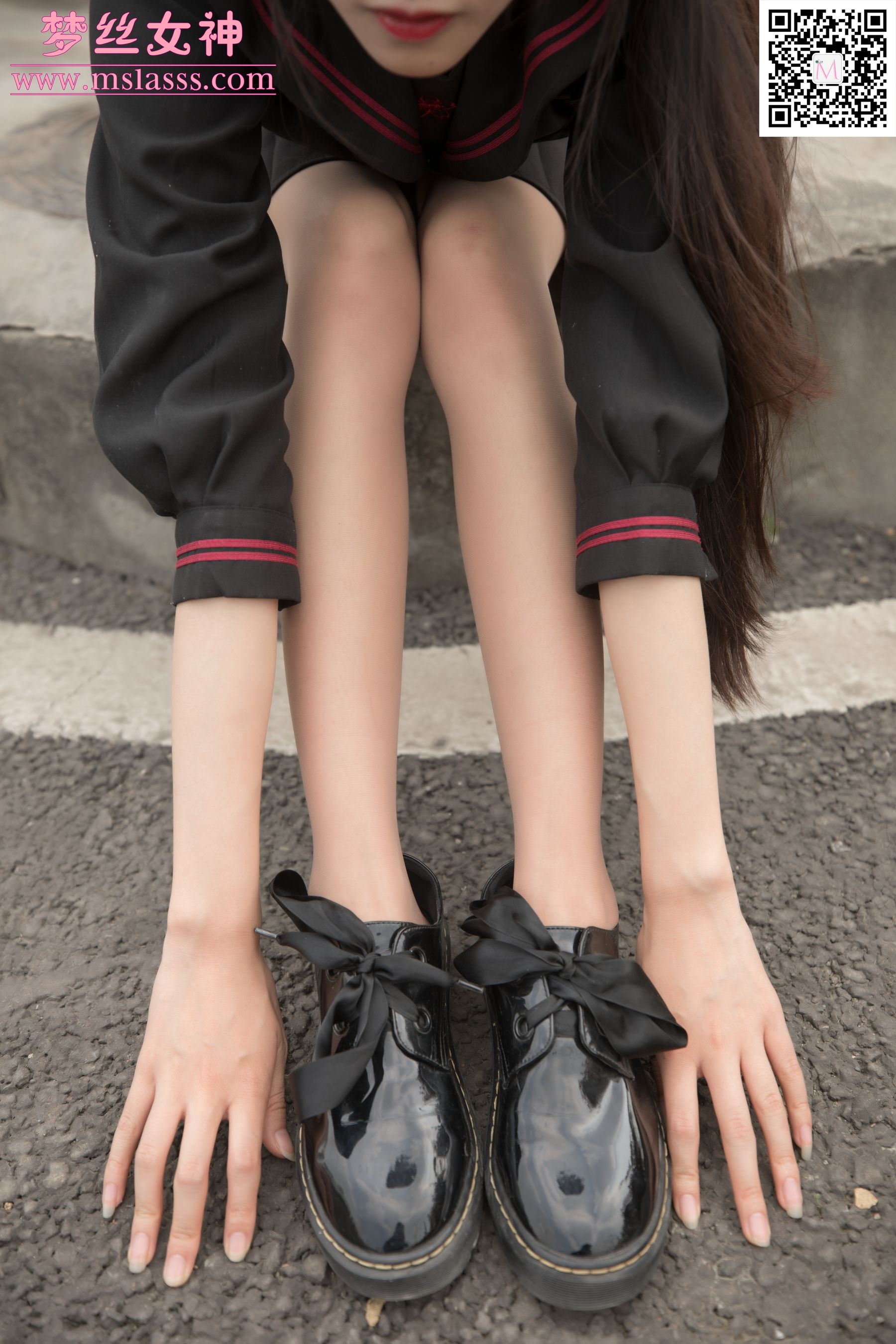 [梦丝女神MSLASS]  诗琪 纤细的腿丫